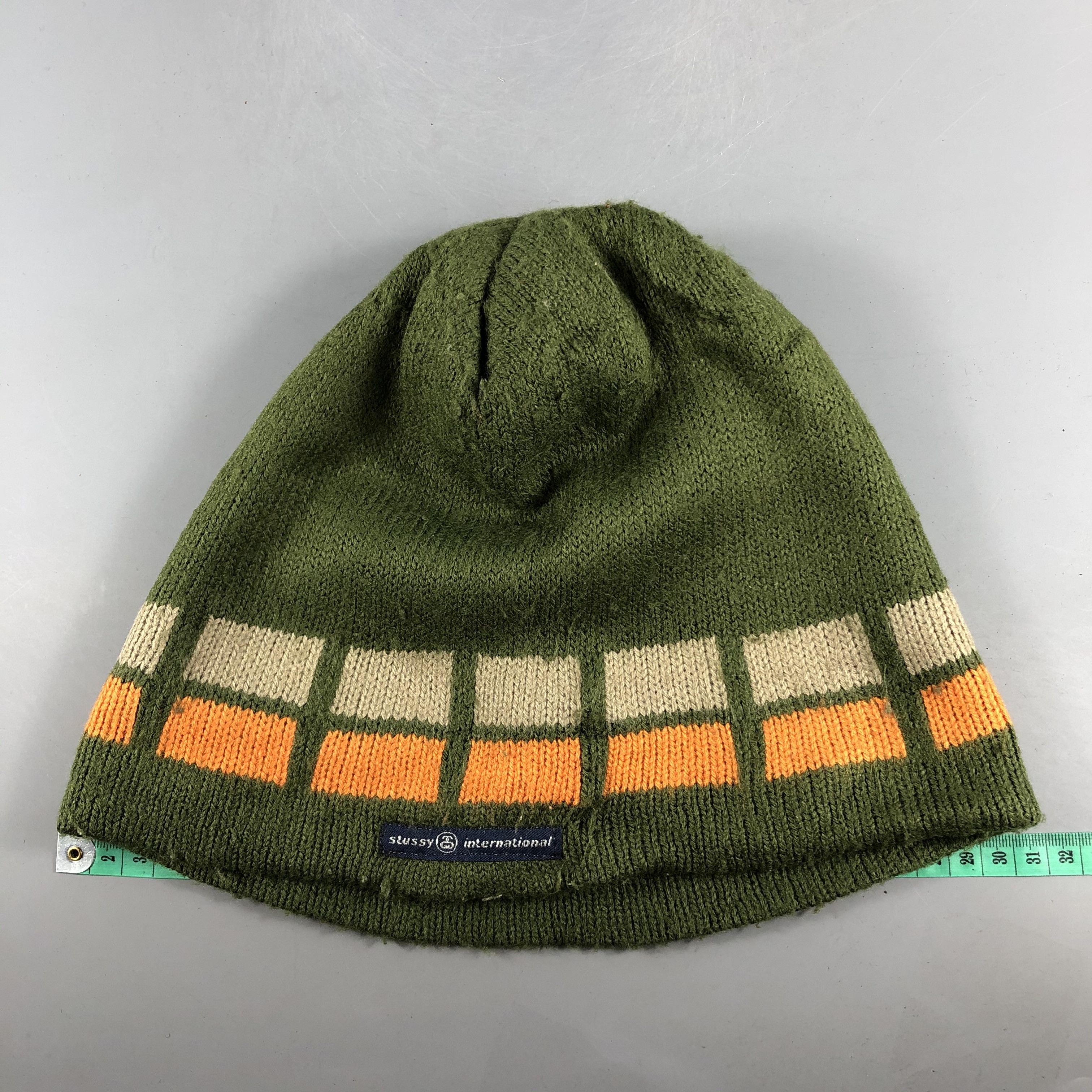 Stussy × Vintage Stussy Beanie Snow Hat Snow Cap -B1597 Size ONE SIZE - 4 Thumbnail