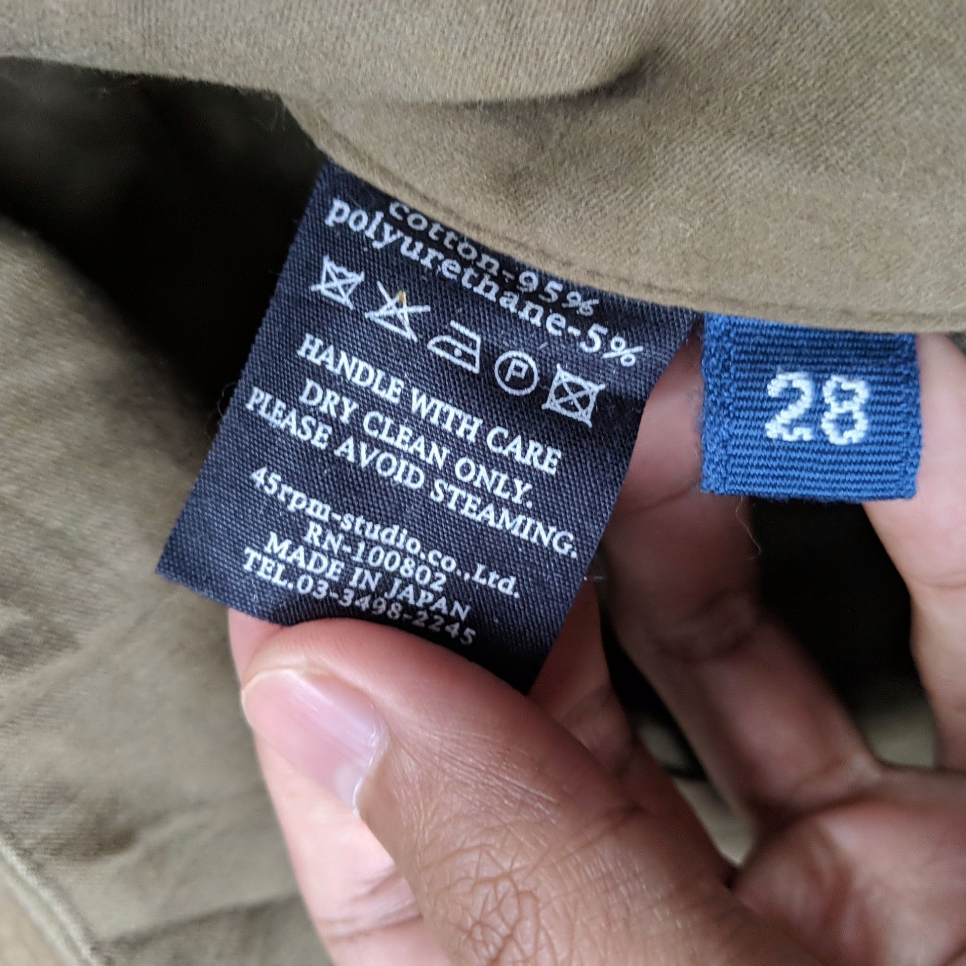 45rpm × Japanese Brand × Vintage Vintage 45rpm Japanese Casual Trousers Pants Size US 26 / EU 42 - 9 Thumbnail