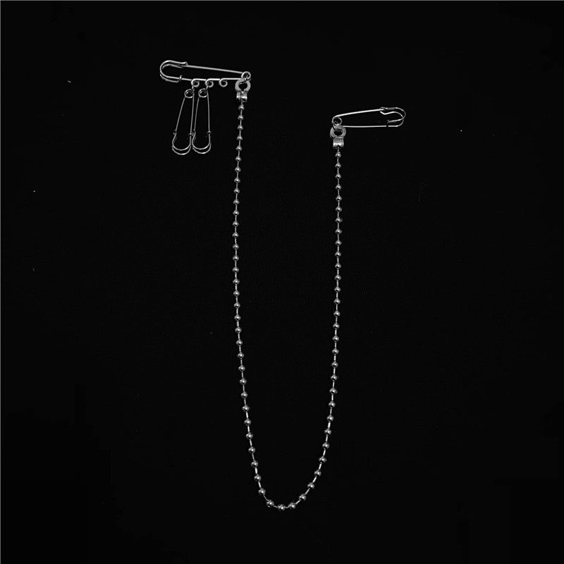Other Pin Clip Chain Brooch Size ONE SIZE - 7 Thumbnail
