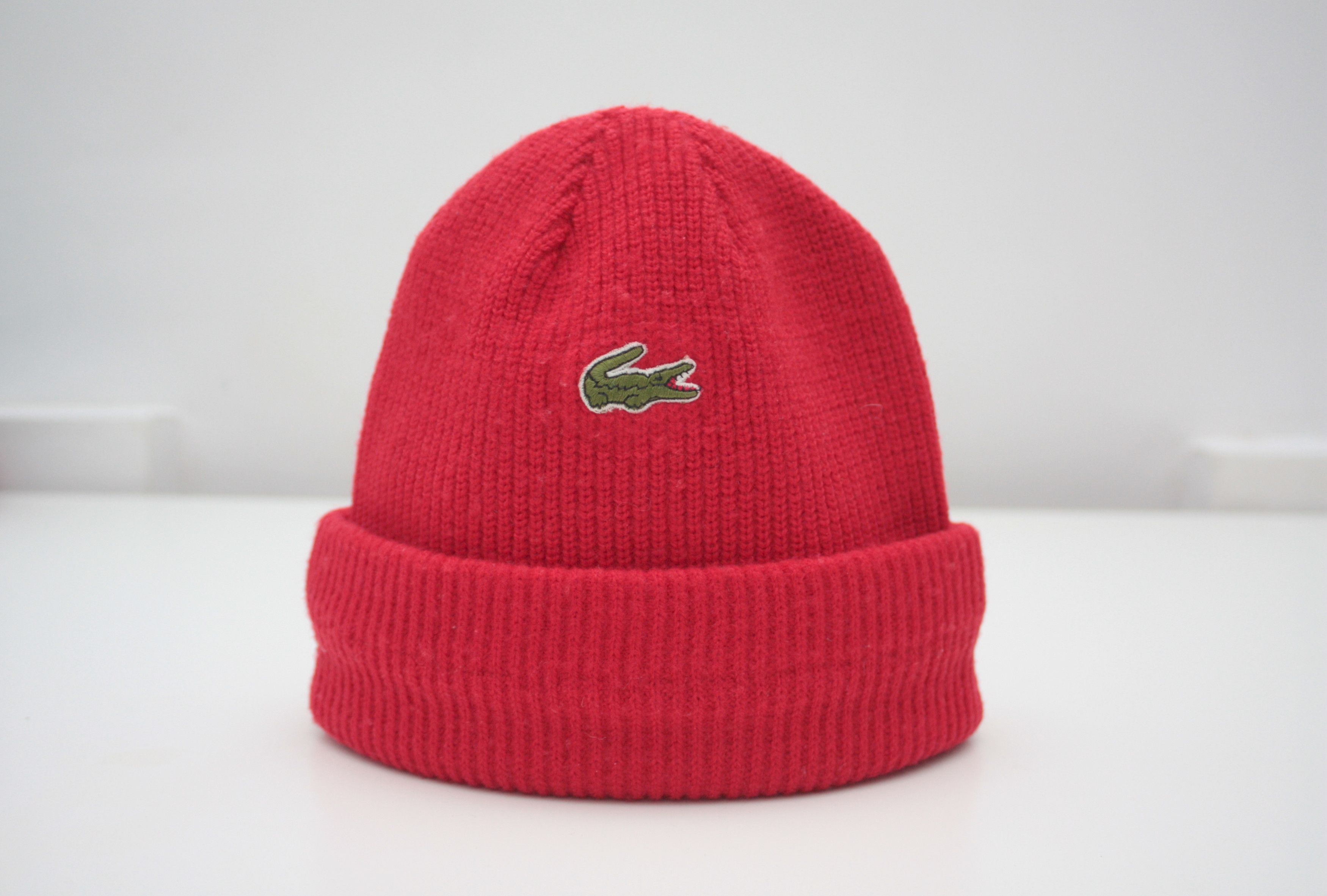 Lacoste Lacoste Vintage Red Hat Made In France Size ONE SIZE - 2 Thumbnail