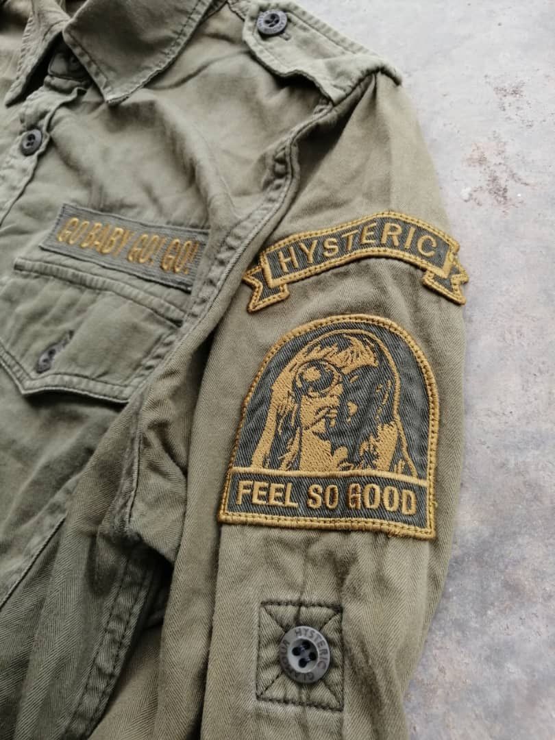 Hysteric Glamour × Vintage Vintage Hysteric Glamour Shirts Military Design Size US S / EU 44-46 / 1 - 2 Thumbnail
