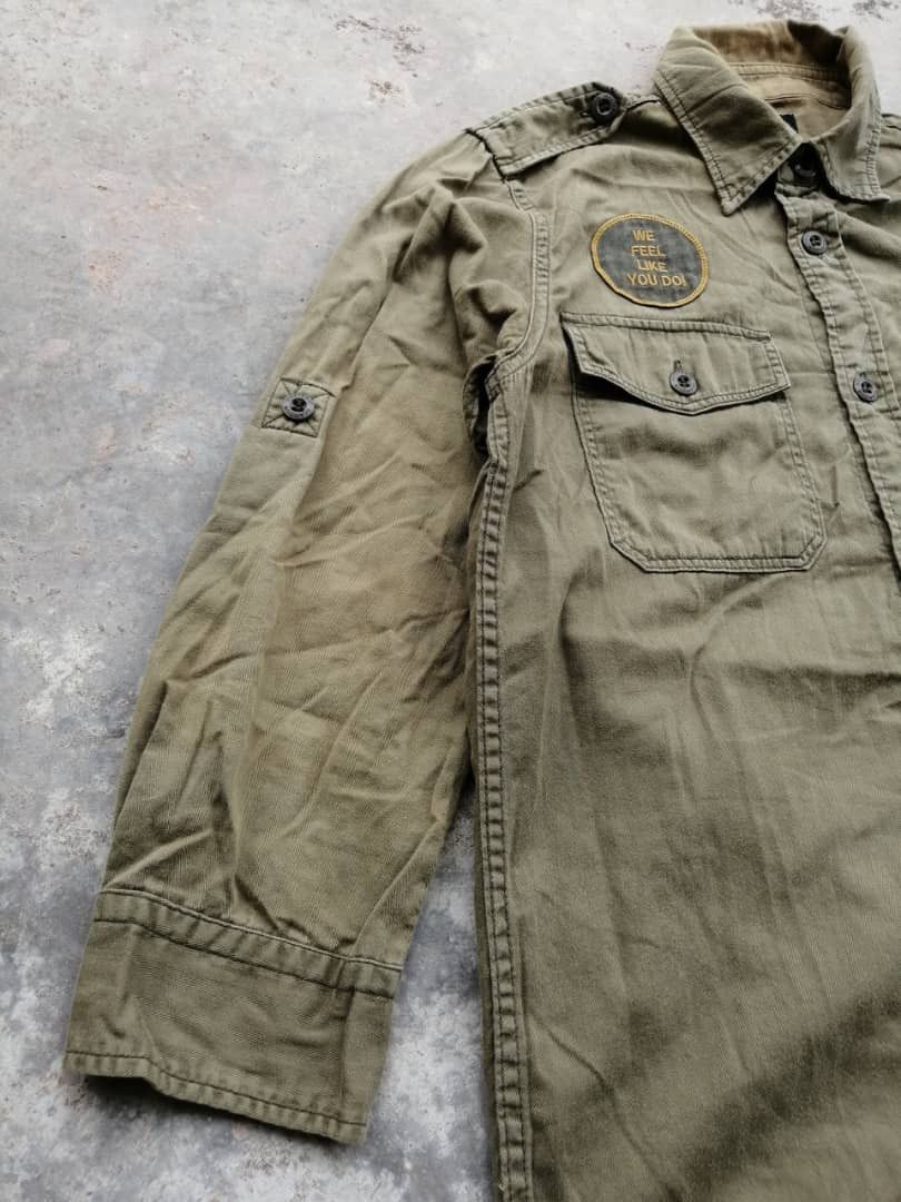 Hysteric Glamour × Vintage Vintage Hysteric Glamour Shirts Military Design Size US S / EU 44-46 / 1 - 10 Thumbnail