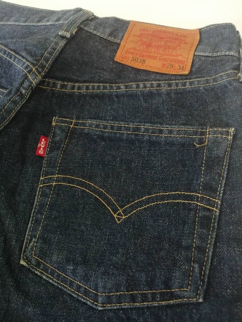 Levi's × Vintage Vintage Redline Levi's 503B Jeans Size US 28 / EU 44 - 9 Thumbnail