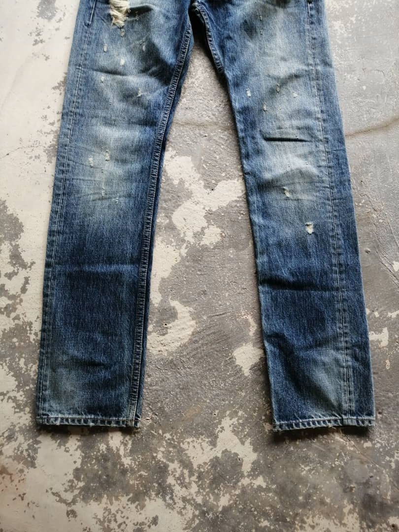 Jimmy Taverniti Distressed Faded Jimmy Taverniti Jeans Denims Size US 30 / EU 46 - 8 Thumbnail