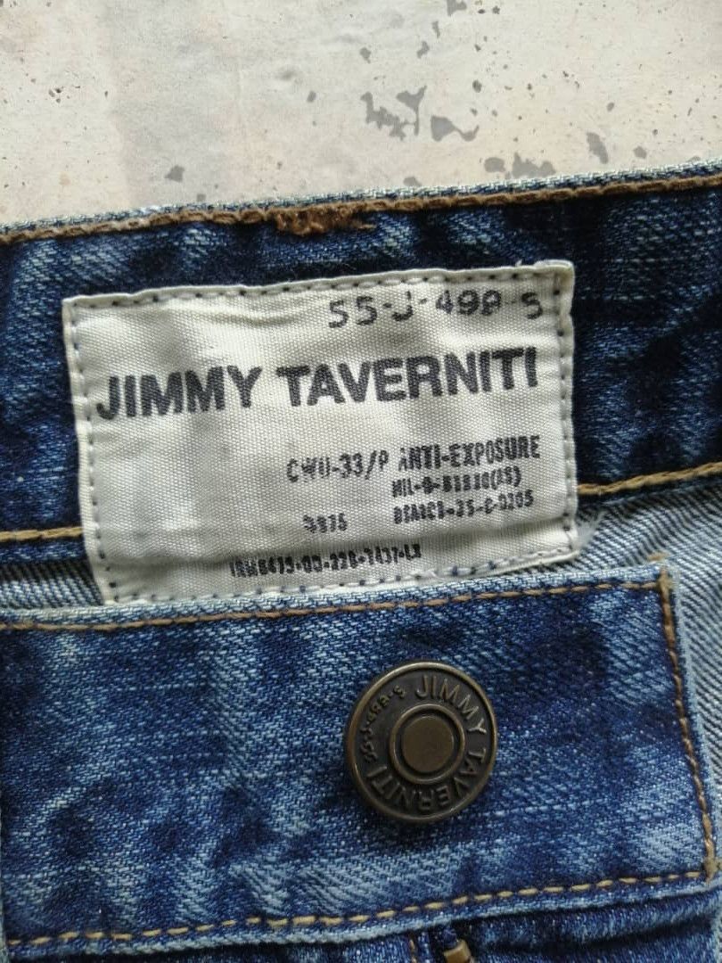 Jimmy Taverniti Distressed Faded Jimmy Taverniti Jeans Denims Size US 30 / EU 46 - 6 Thumbnail