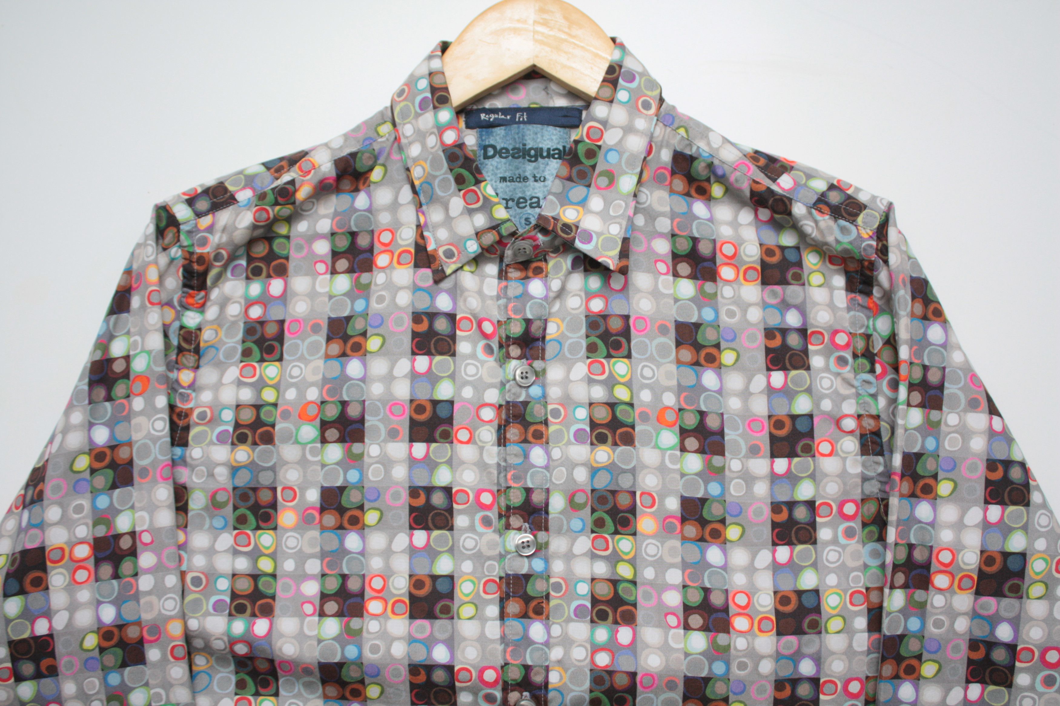 Desigual Desigual Multicolor Dot L/S Shirt Size Small Size US S / EU 44-46 / 1 - 2 Thumbnail