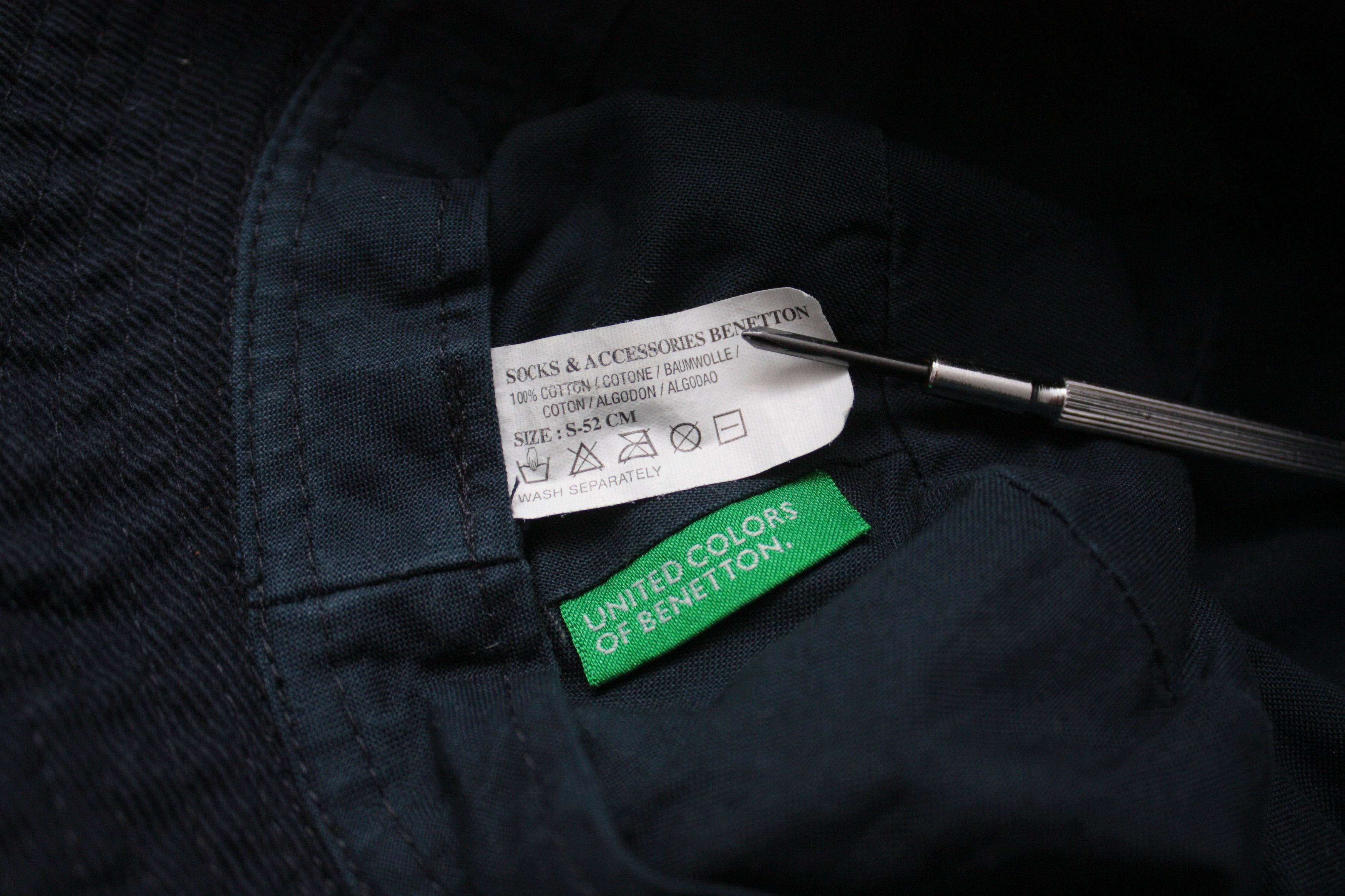 Benetton United Colors Of Benetton Navy Bucket Hat Size ONE SIZE - 5 Thumbnail