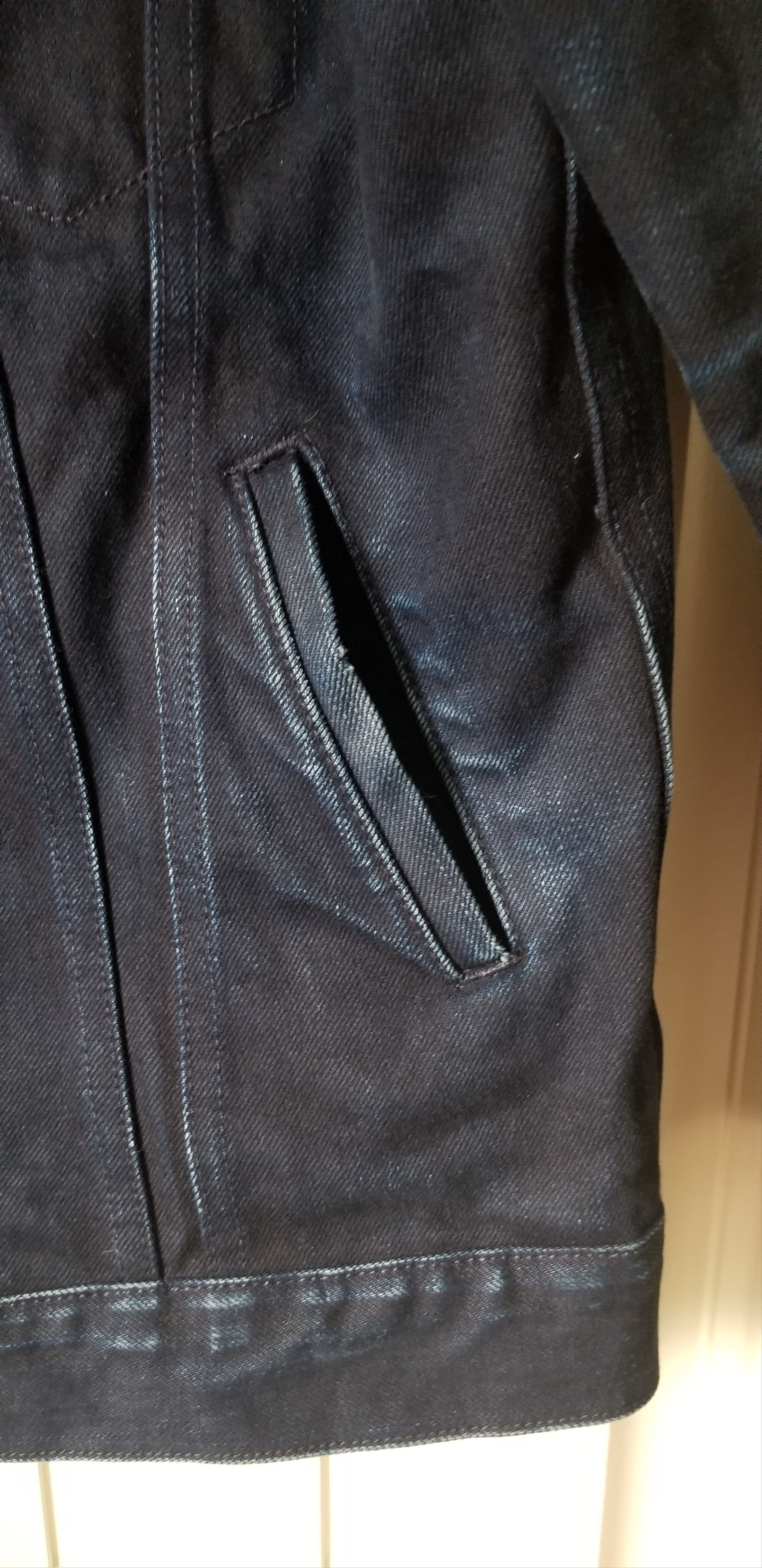 3sixteen Type 3s Shadow Selvedge Denim Jacket Size US M / EU 48-50 / 2 - 4 Thumbnail