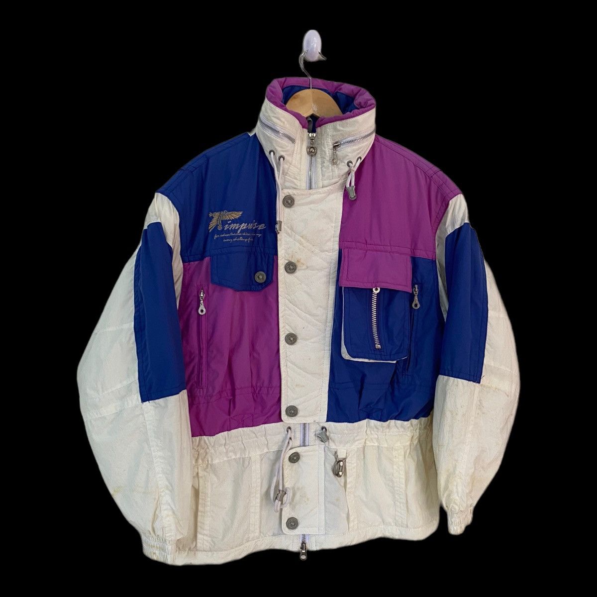 Mizuno 🔥MIZUNO IMPULSE MULTI POCKET DRAWSTRING SKI JACKET Size US M / EU 48-50 / 2 - 7 Thumbnail
