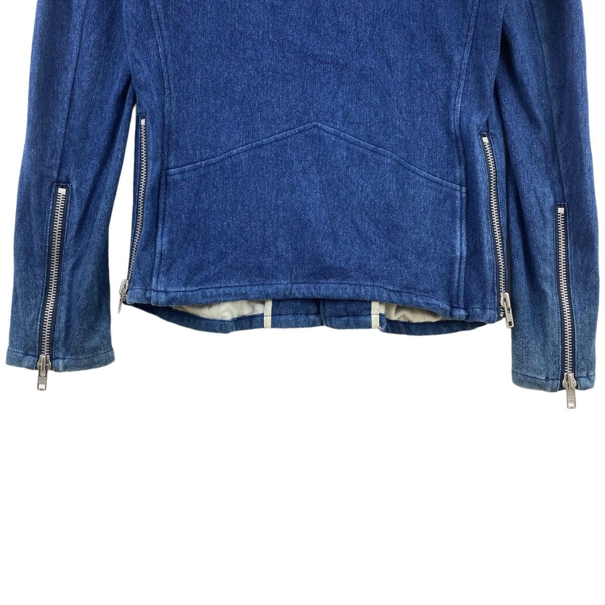 If Six Was Nine JAPANESE BRAND Punk Perfecto Jeans Multi Pocket Hoodie Size US M / EU 48-50 / 2 - 3 Thumbnail