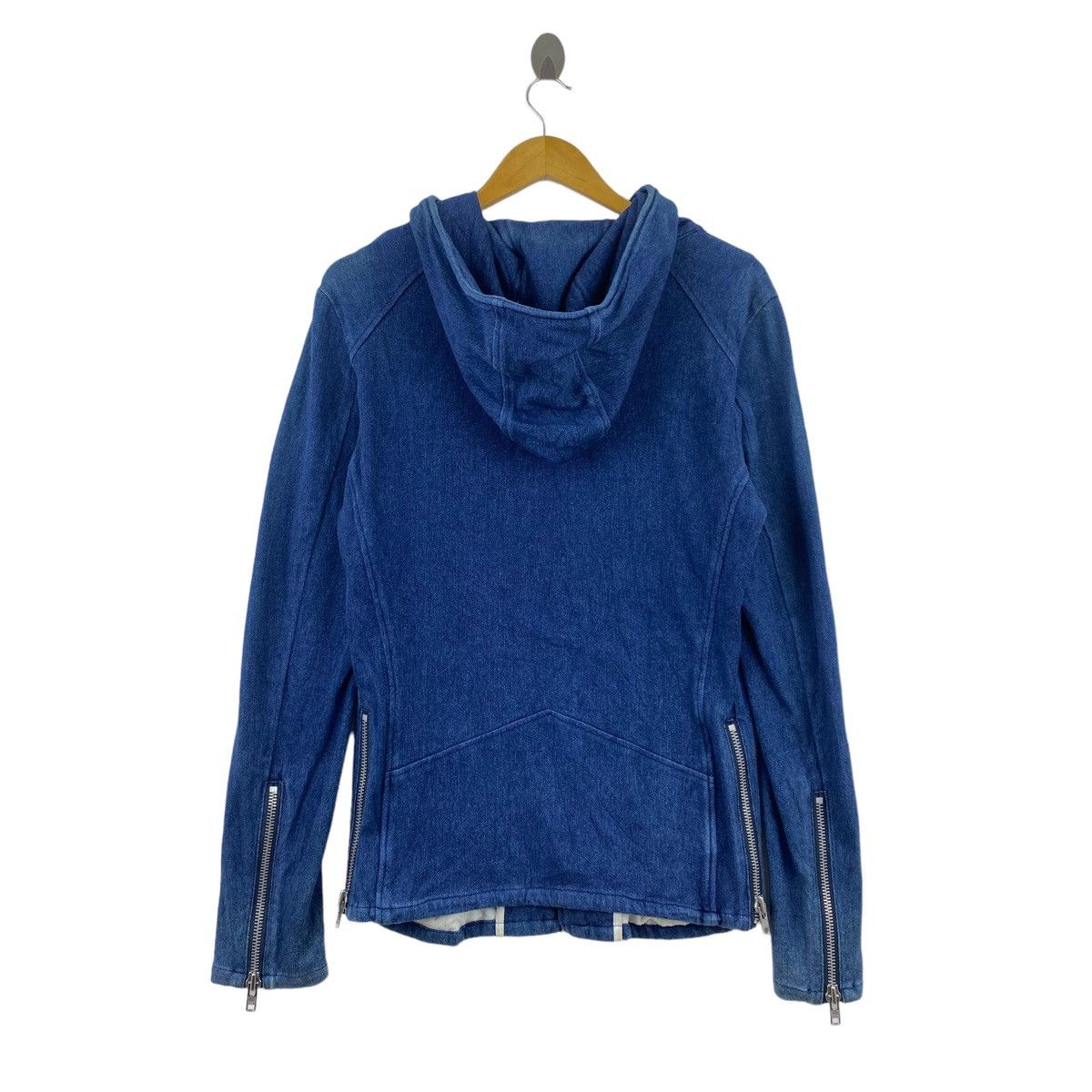If Six Was Nine JAPANESE BRAND Punk Perfecto Jeans Multi Pocket Hoodie Size US M / EU 48-50 / 2 - 7 Thumbnail