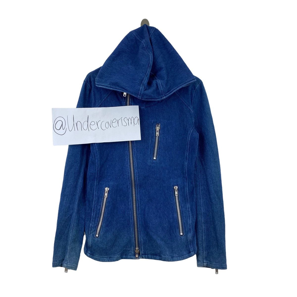 If Six Was Nine JAPANESE BRAND Punk Perfecto Jeans Multi Pocket Hoodie Size US M / EU 48-50 / 2 - 1 Thumbnail