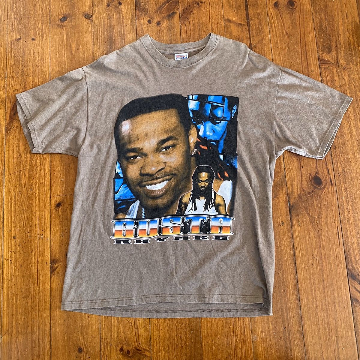 Vintage Vintage Busta Rhymes Double Sided Rap TShirt Grailed