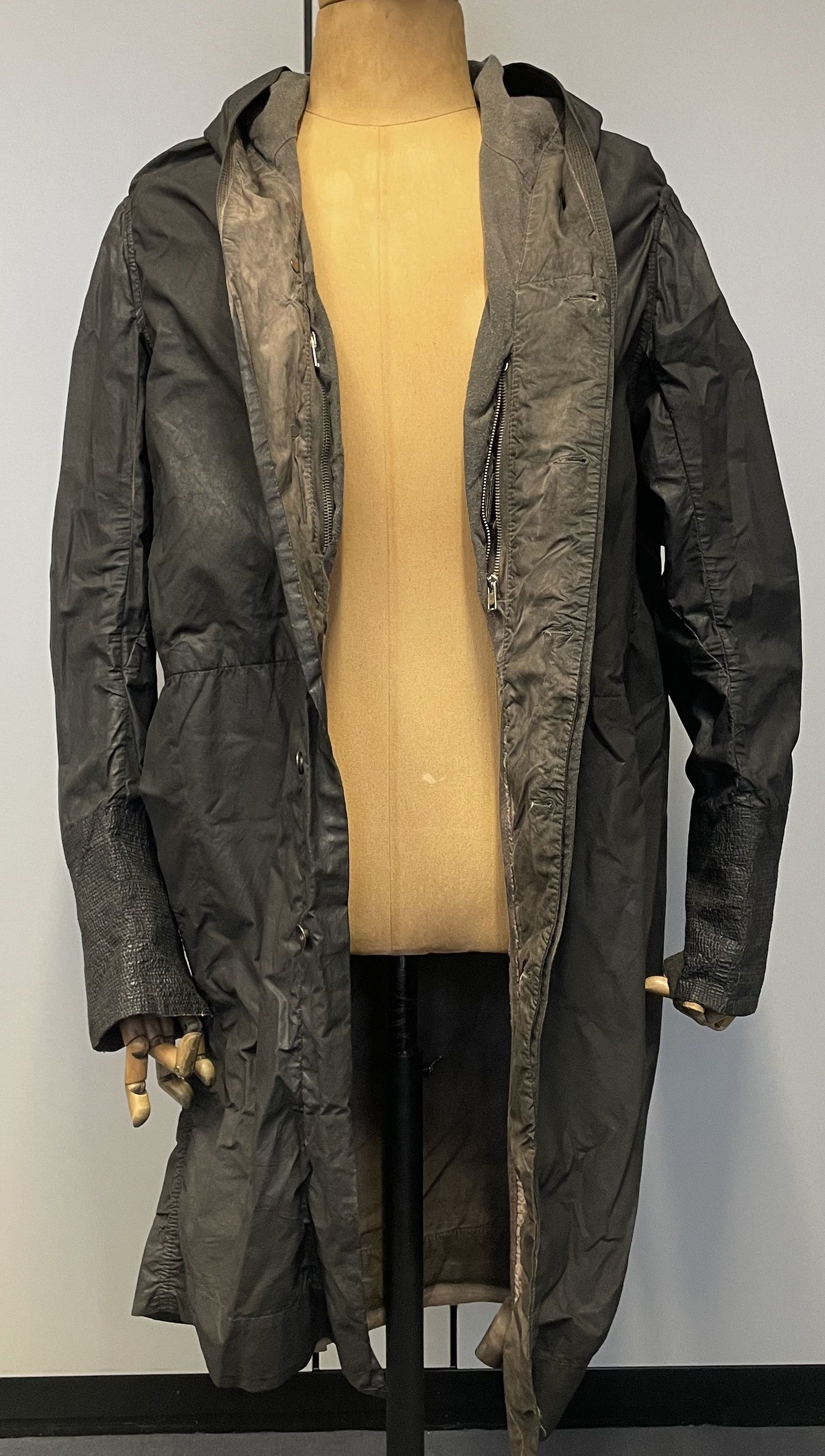 Rick Owens Drkshdw Rick Owens Parka black Size L Size US L / EU 52-54 / 3 - 5 Thumbnail