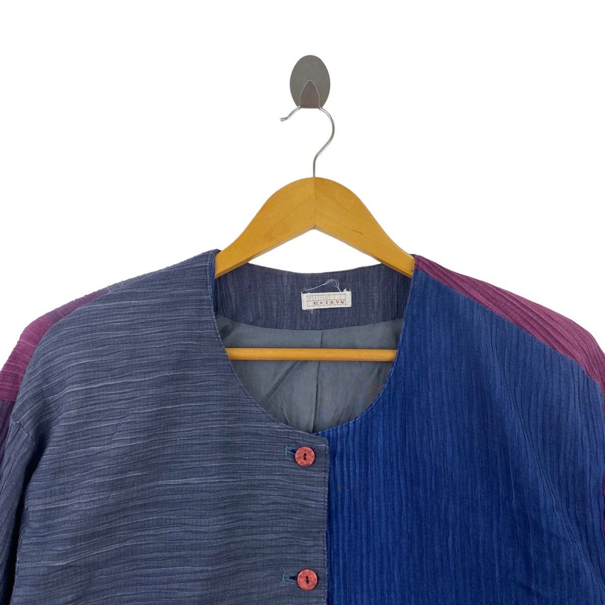 Japanese Brand JAPANESE BRAND Patchwork Multi Color Button Up Shirt Size US L / EU 52-54 / 3 - 2 Thumbnail