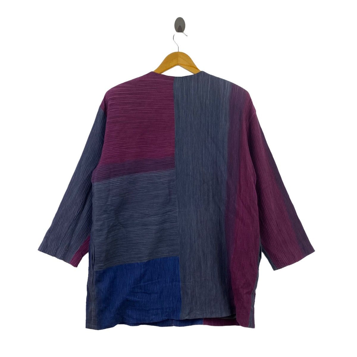 Japanese Brand JAPANESE BRAND Patchwork Multi Color Button Up Shirt Size US L / EU 52-54 / 3 - 6 Thumbnail