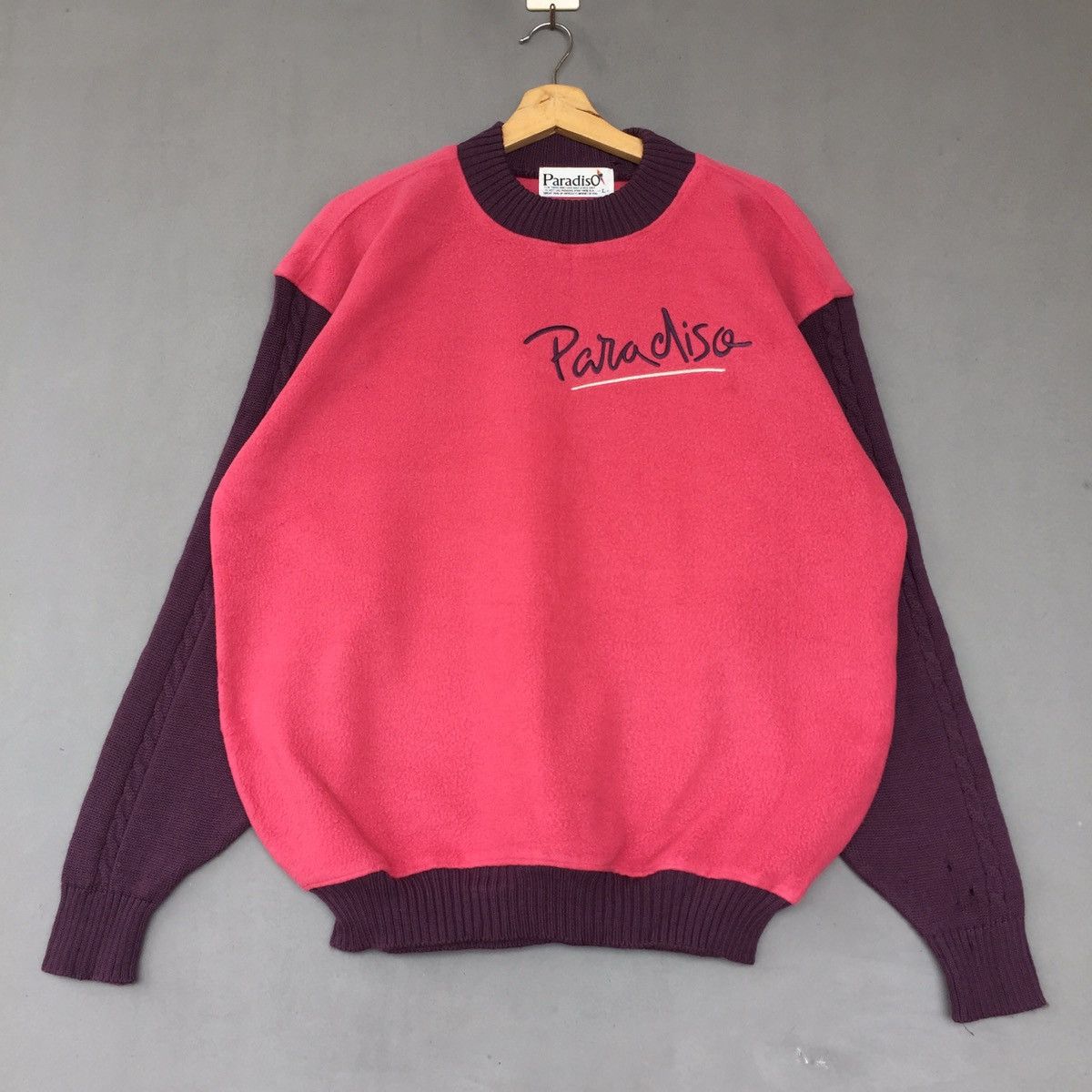 Vintage Paradiso Embroidery Logo Sweatshirt Fleece