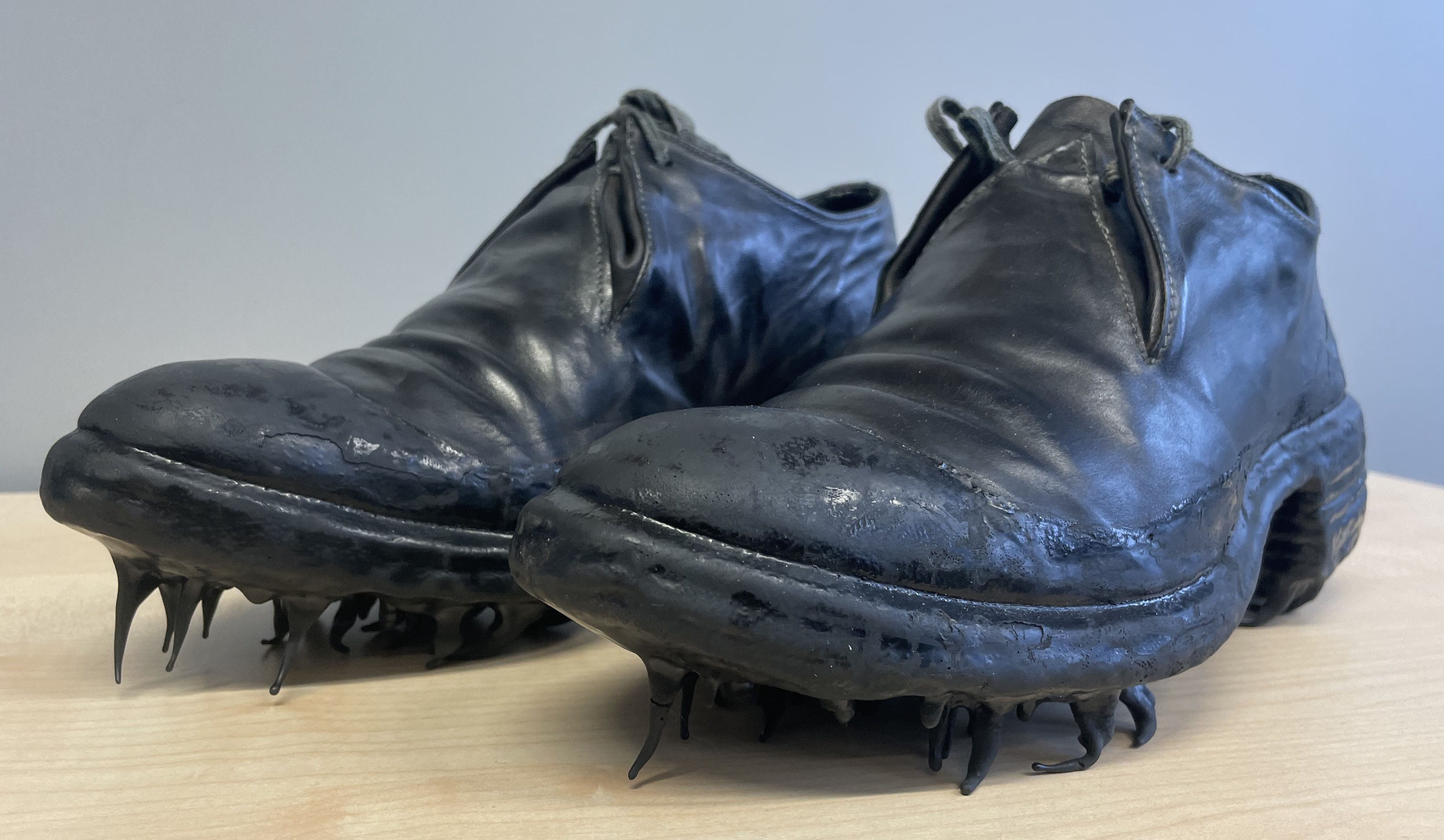 Carol Christian Poell Shoes Black Leather Special, 41