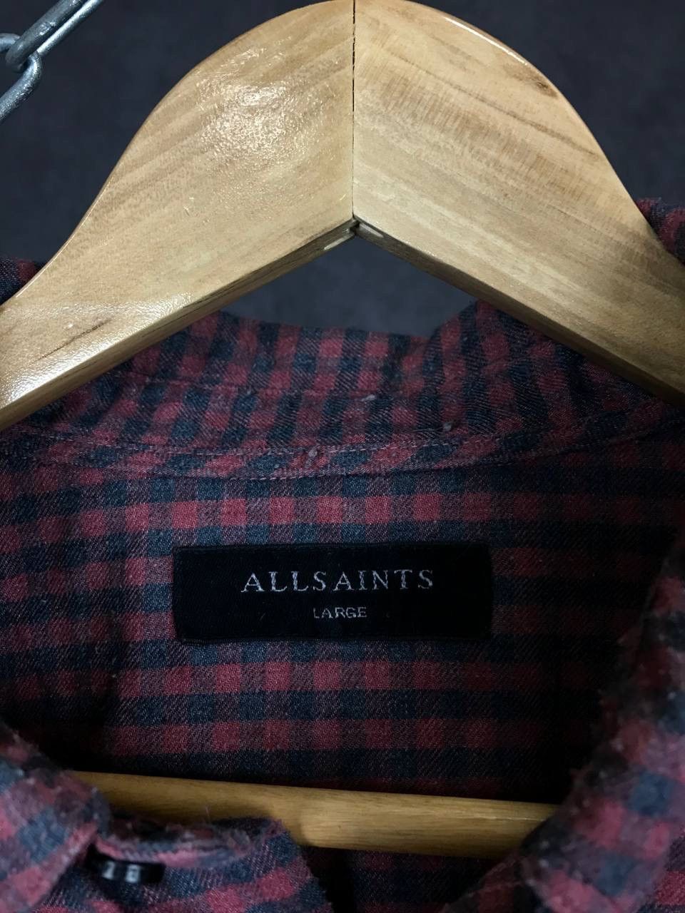 Allsaints Allsaints luxury streetwear shirt Size US L / EU 52-54 / 3 - 3 Thumbnail