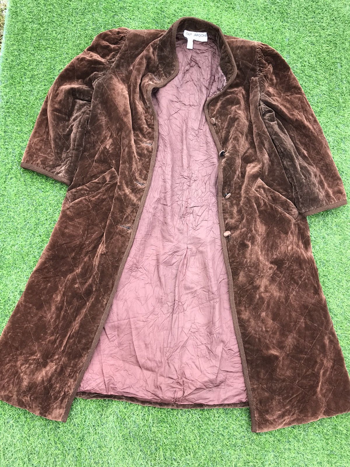 Guy Laroche Vintage Guy Laroche Couture Paris Long Jacket Size US M / EU 48-50 / 2 - 3 Thumbnail