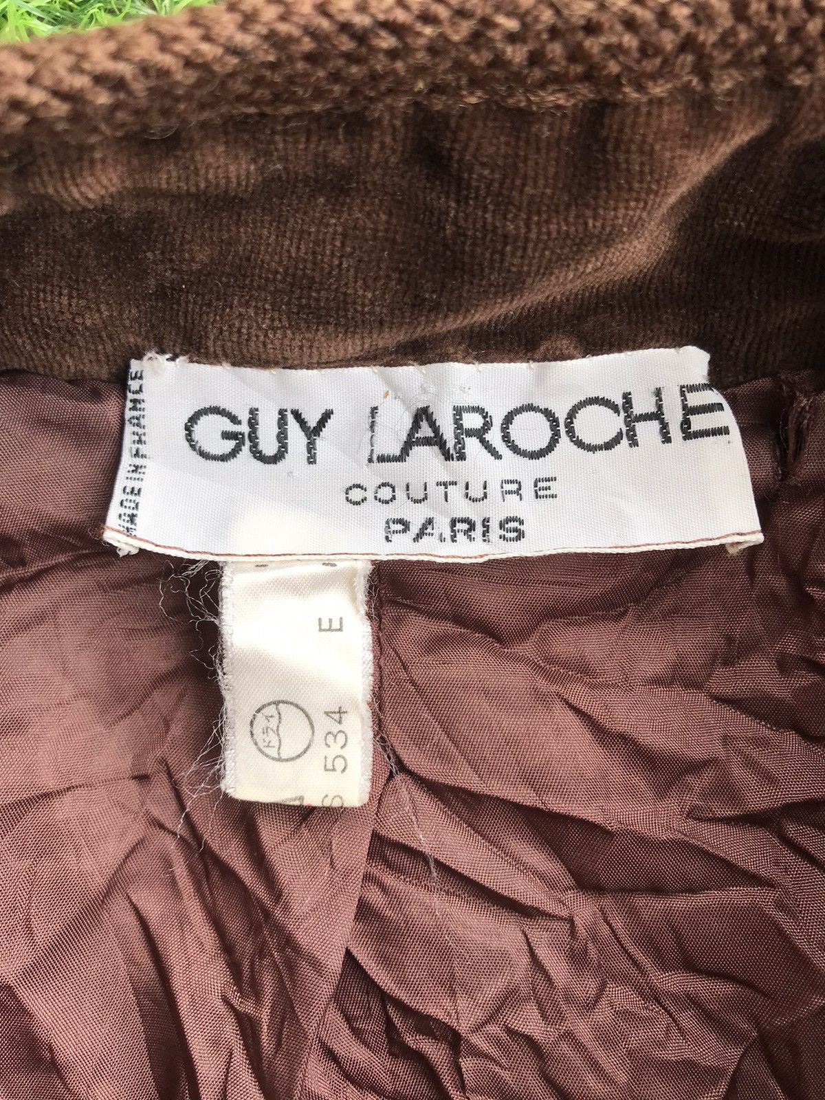 Guy Laroche Vintage Guy Laroche Couture Paris Long Jacket Size US M / EU 48-50 / 2 - 5 Thumbnail