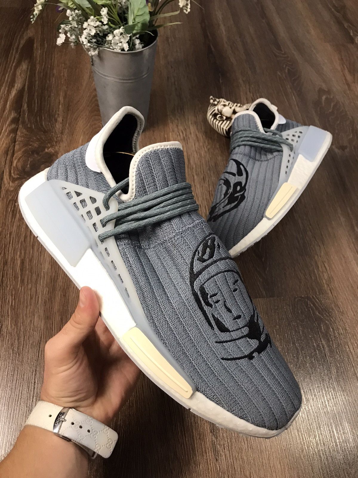 Adidas × Billionaire Boys Club HU NMD Pharrell & Billionaire Boys Club Size US 12 / EU 45 - 5 Thumbnail