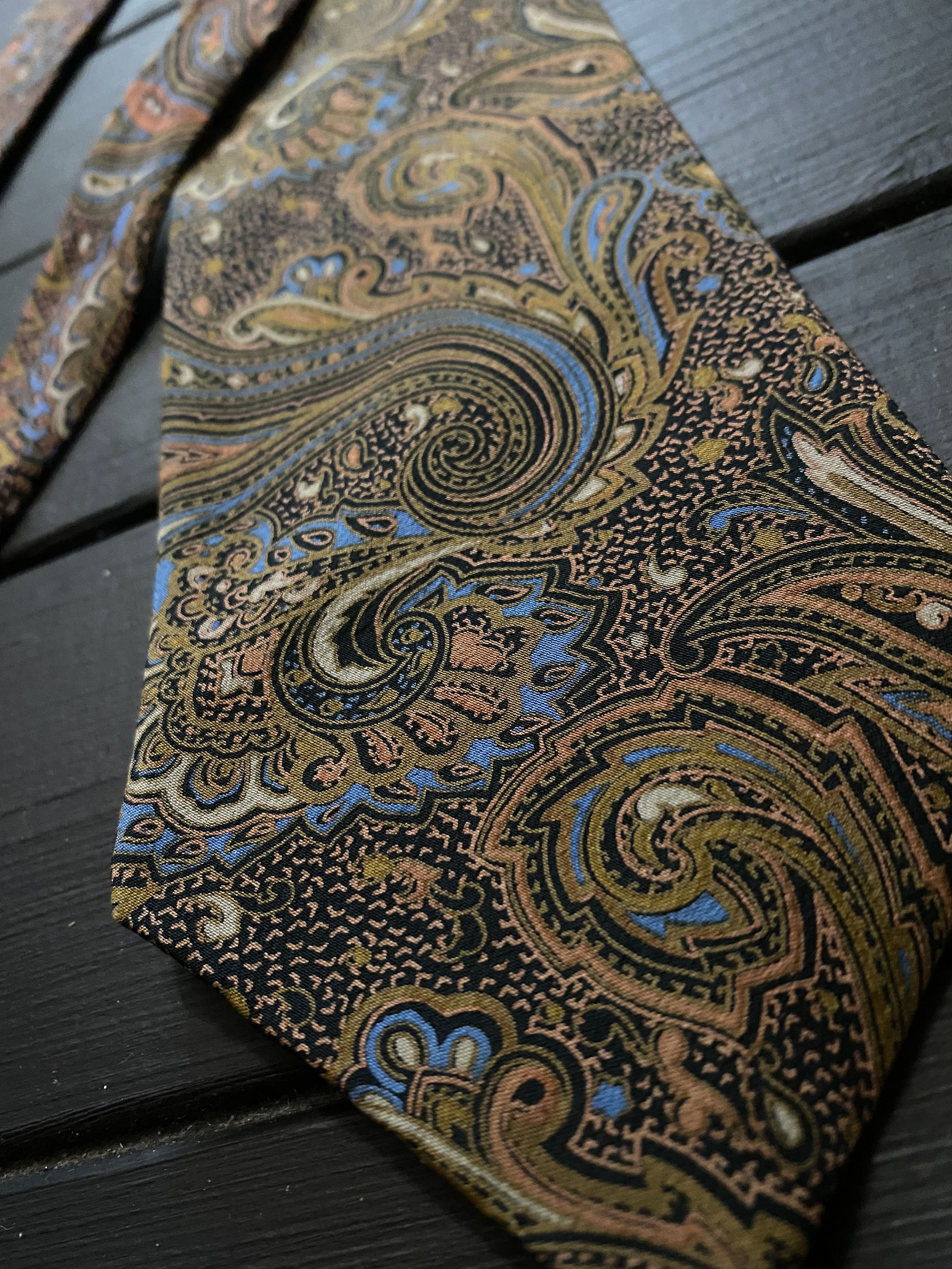 Lanvin Rare Luxury Lanvin Tie Pure Silk Size ONE SIZE - 6 Thumbnail
