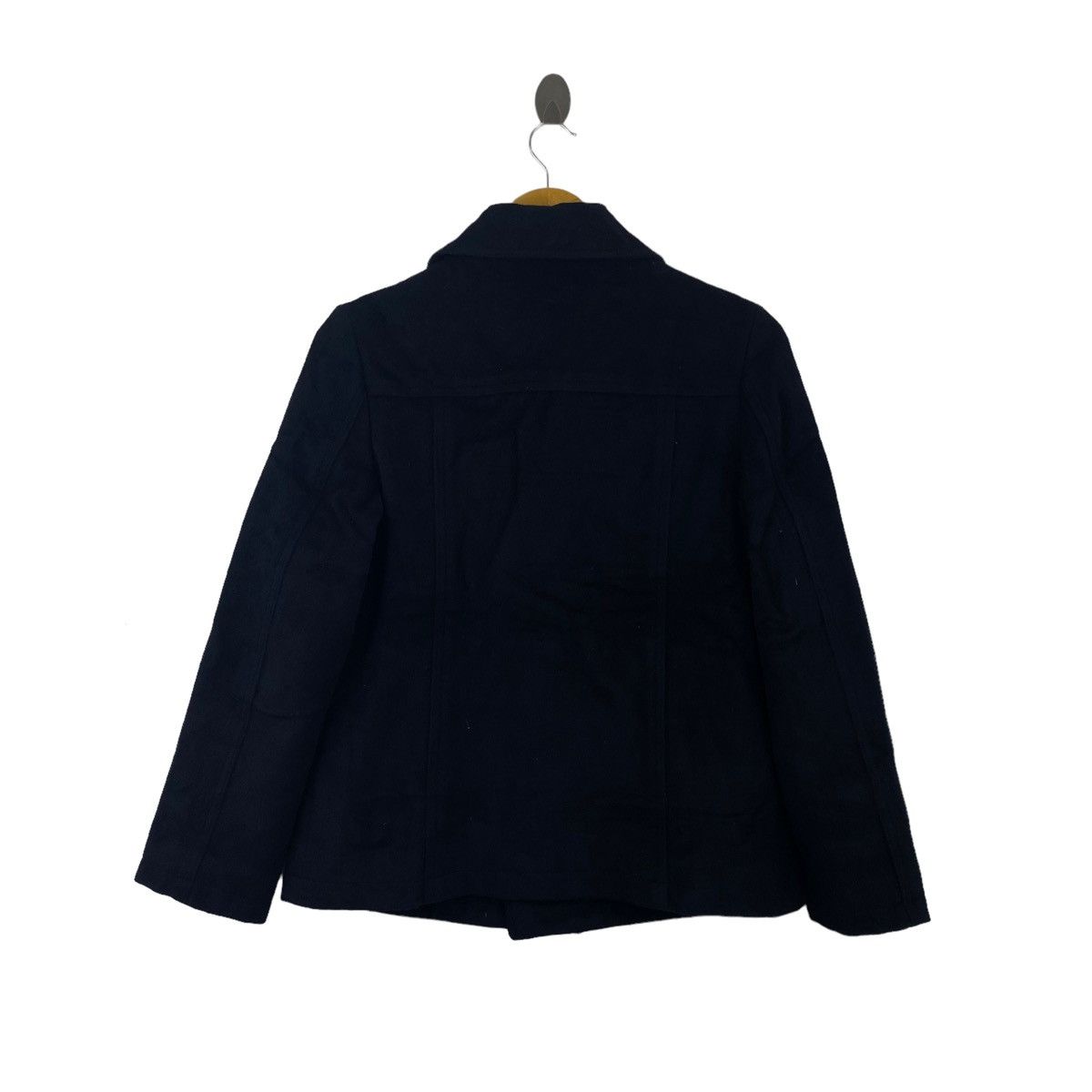 Vintage NOUE WE ANGORA By Fujii Keori Black Wool Duffle Jacket Coat Size US S / EU 44-46 / 1 - 9 Thumbnail