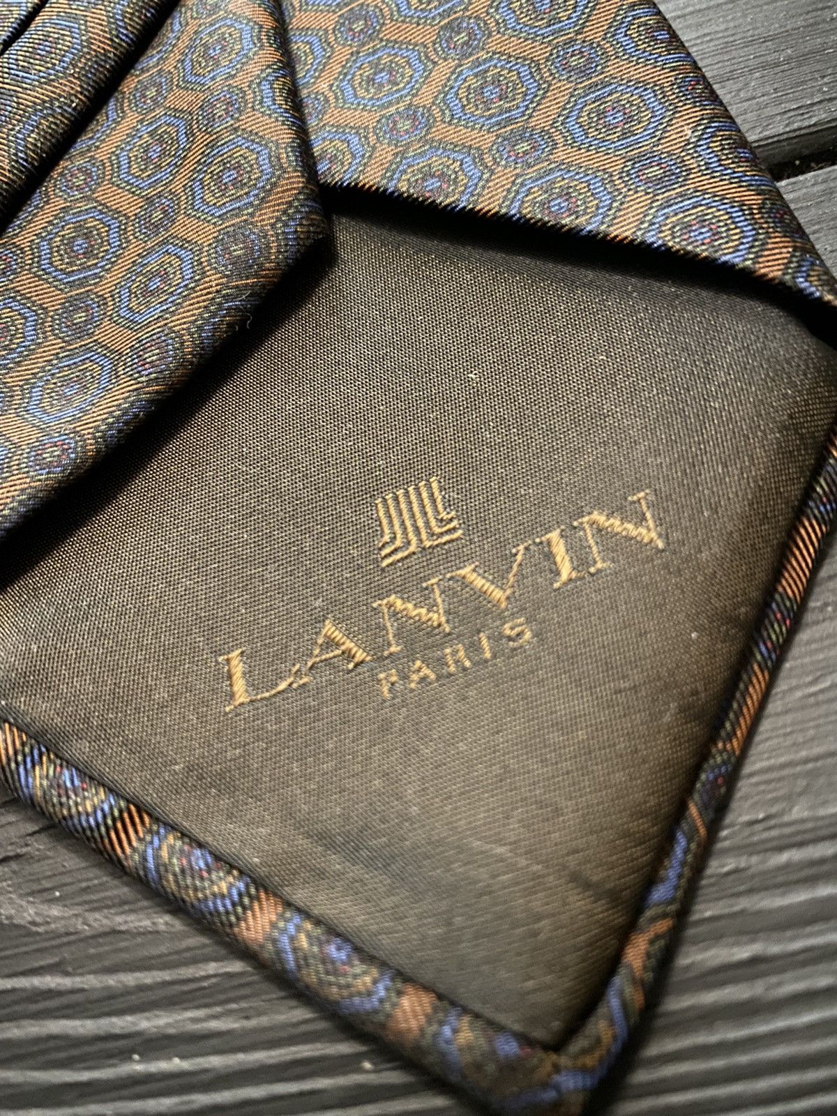 Lanvin Rare Lanvin Luxury tie Size ONE SIZE - 4 Thumbnail