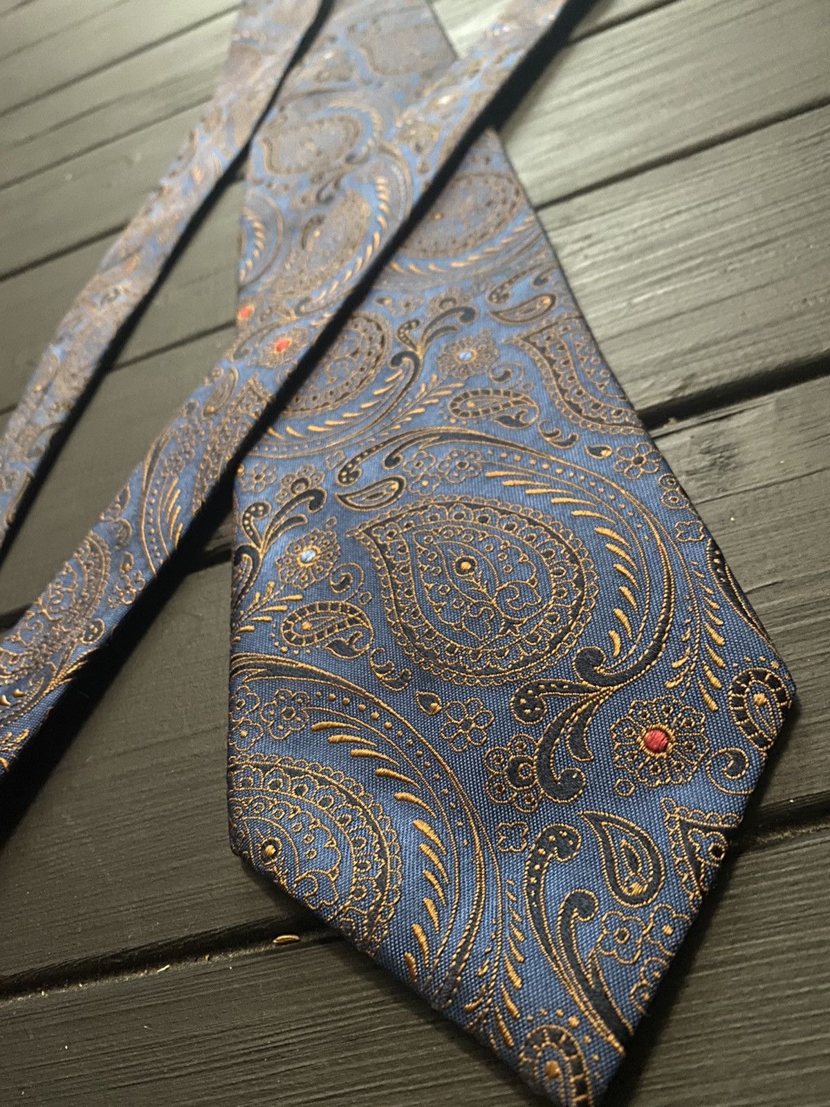Lanvin Rare Luxury Tie Lanvin Pure Silk Size ONE SIZE - 3 Thumbnail