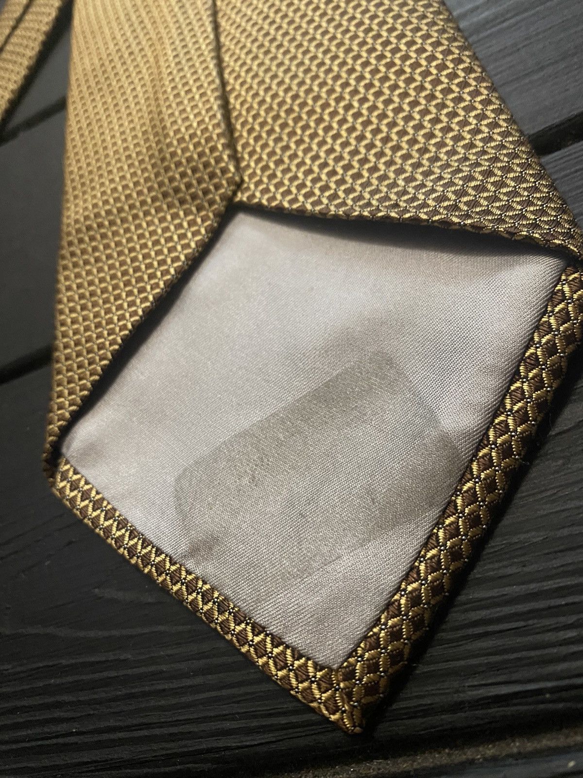 Christian Dior Monsieur Rare Luxury Christian Dior Silk Tie Hand Made. Size ONE SIZE - 6 Thumbnail