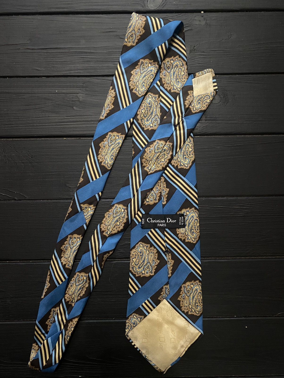 Christian Dior Monsieur Rare Luxury Tie Christian Dior Size ONE SIZE - 2 Thumbnail