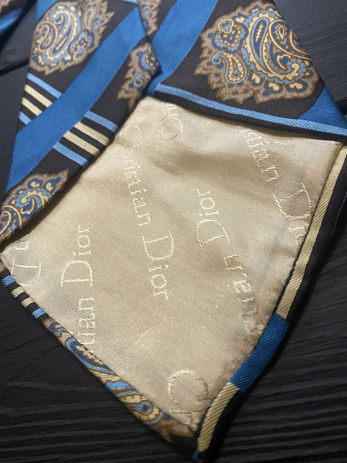 Christian Dior Monsieur Rare Luxury Tie Christian Dior Size ONE SIZE - 4 Thumbnail