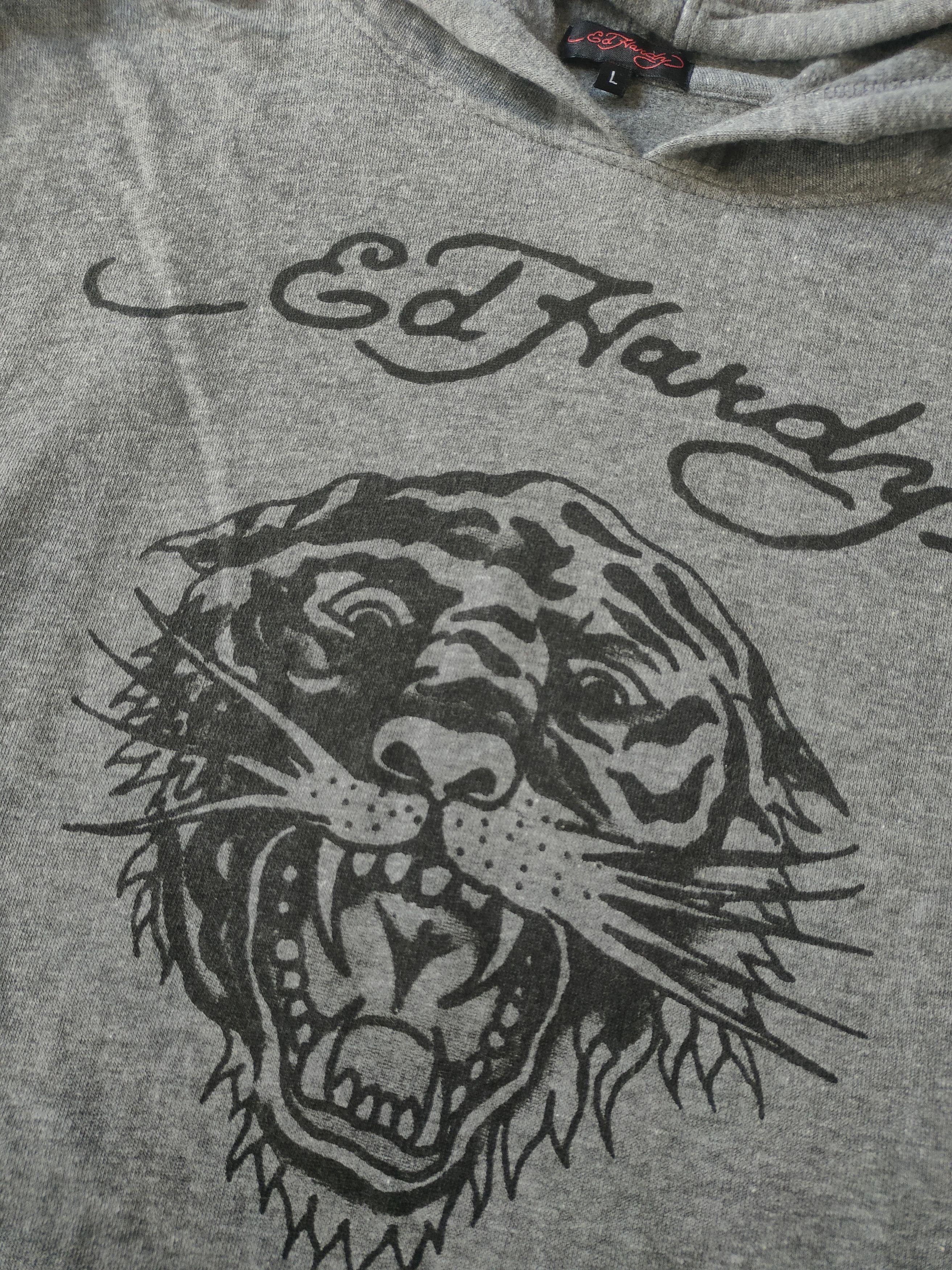 Ed Hardy Ed Hardy Tiger Sweater Hoodie Size US L / EU 52-54 / 3 - 3 Thumbnail