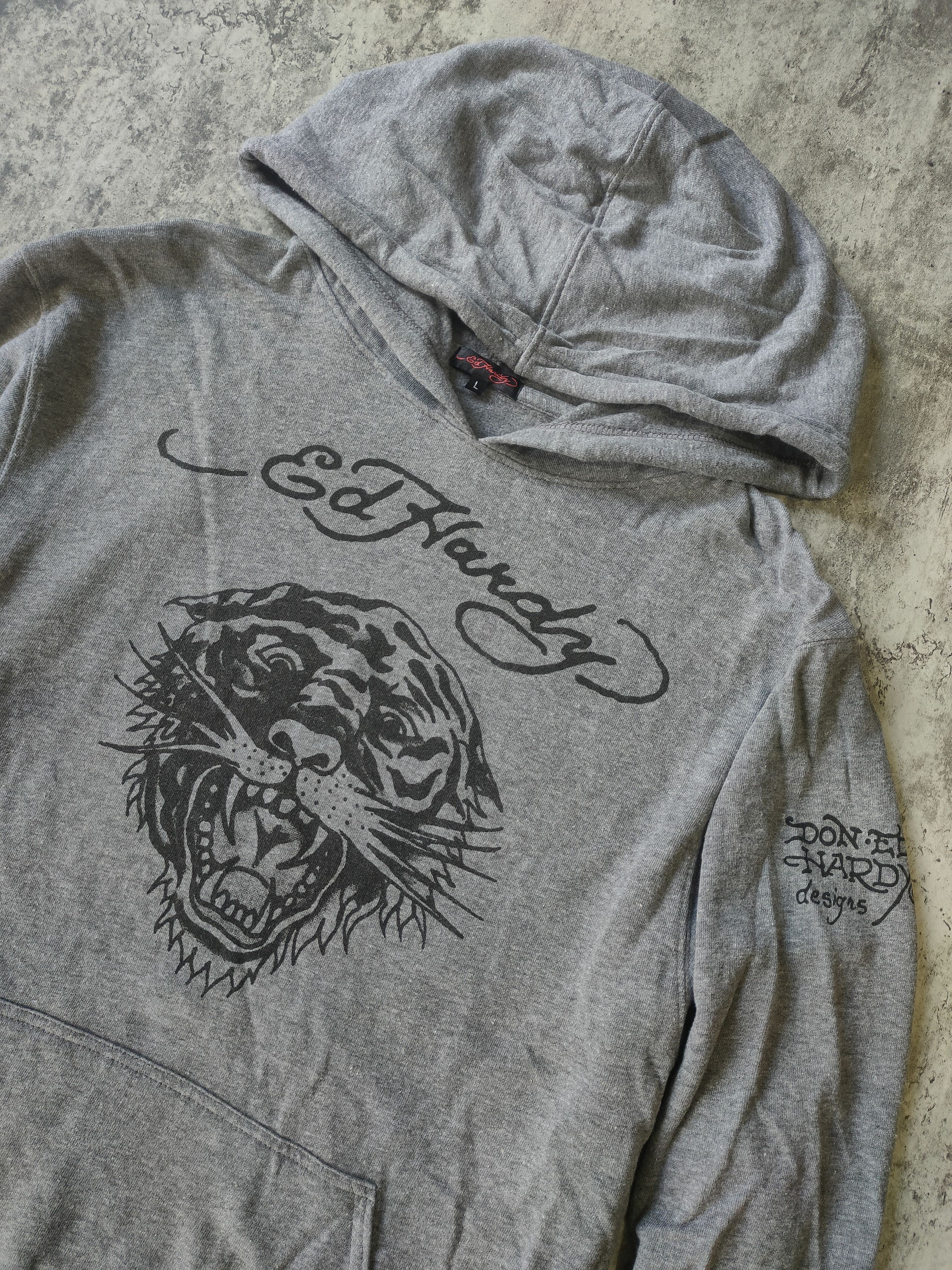 Ed Hardy Ed Hardy Tiger Sweater Hoodie Size US L / EU 52-54 / 3 - 2 Thumbnail