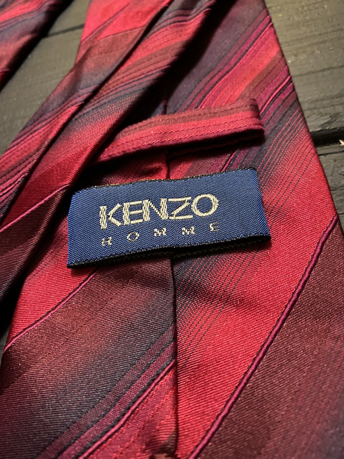 Kenzo Rare Luxury Kenzo Home Tie 100% silk made in Italy Size ONE SIZE - 3 Thumbnail