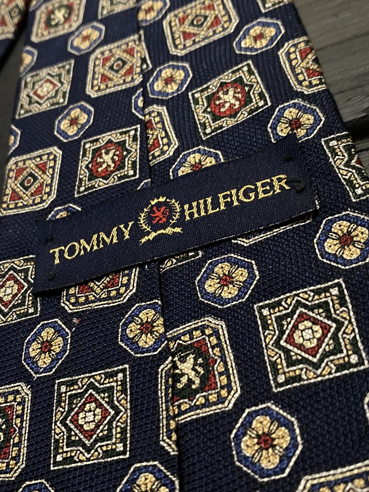 Tommy Hilfiger Rare Vintage Tie Tommy Hilfiger Size ONE SIZE - 3 Thumbnail
