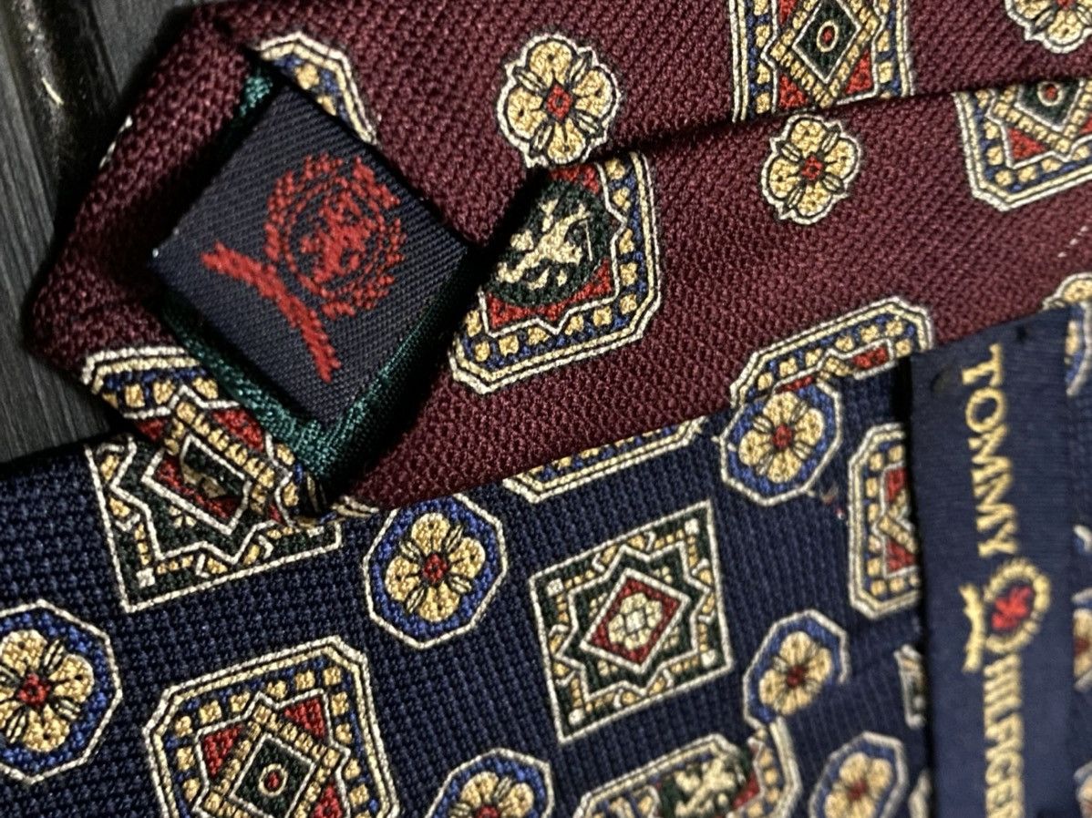 Tommy Hilfiger Rare Vintage Tie Tommy Hilfiger Size ONE SIZE - 4 Thumbnail
