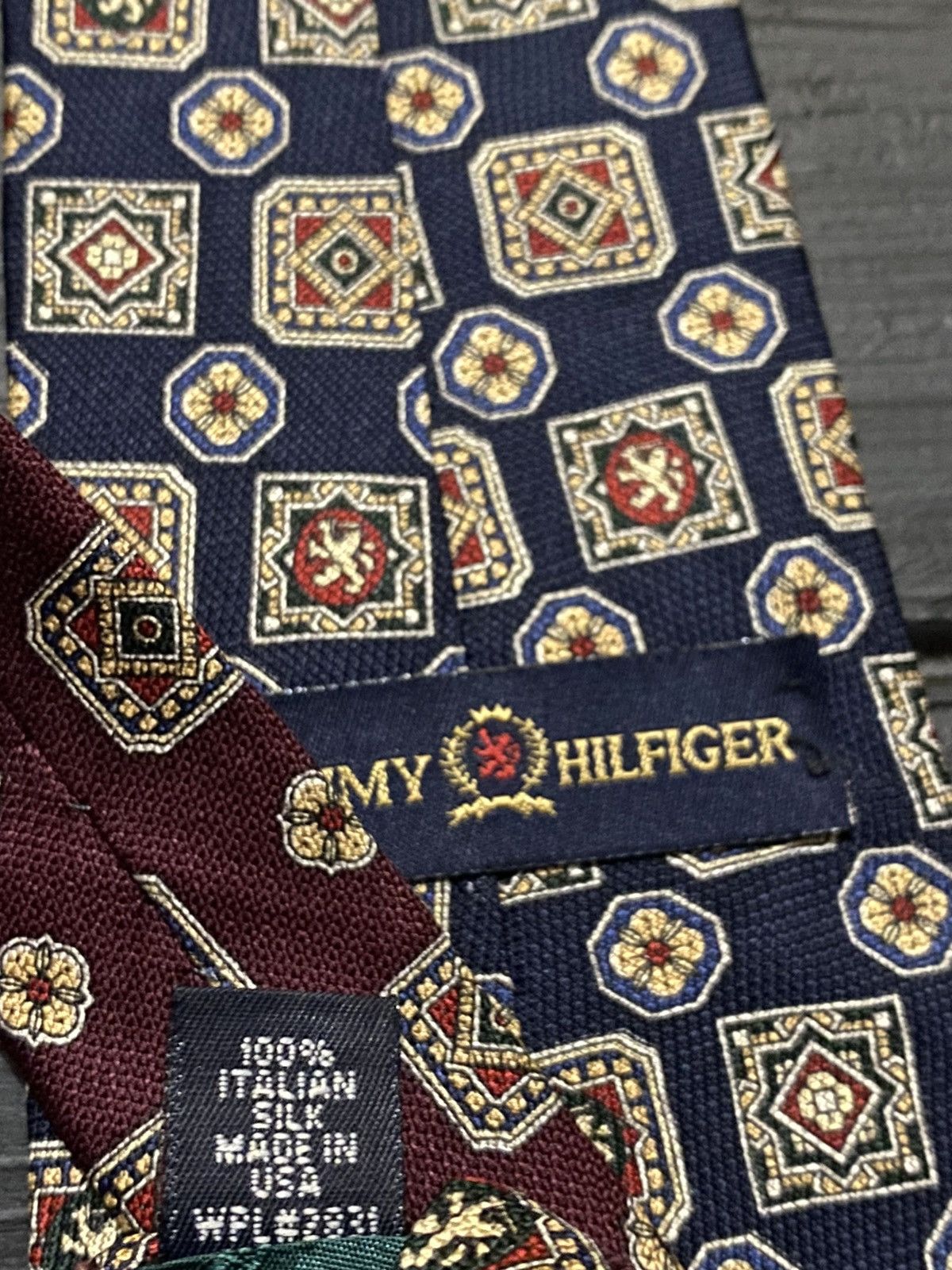 Tommy Hilfiger Rare Vintage Tie Tommy Hilfiger Size ONE SIZE - 5 Thumbnail