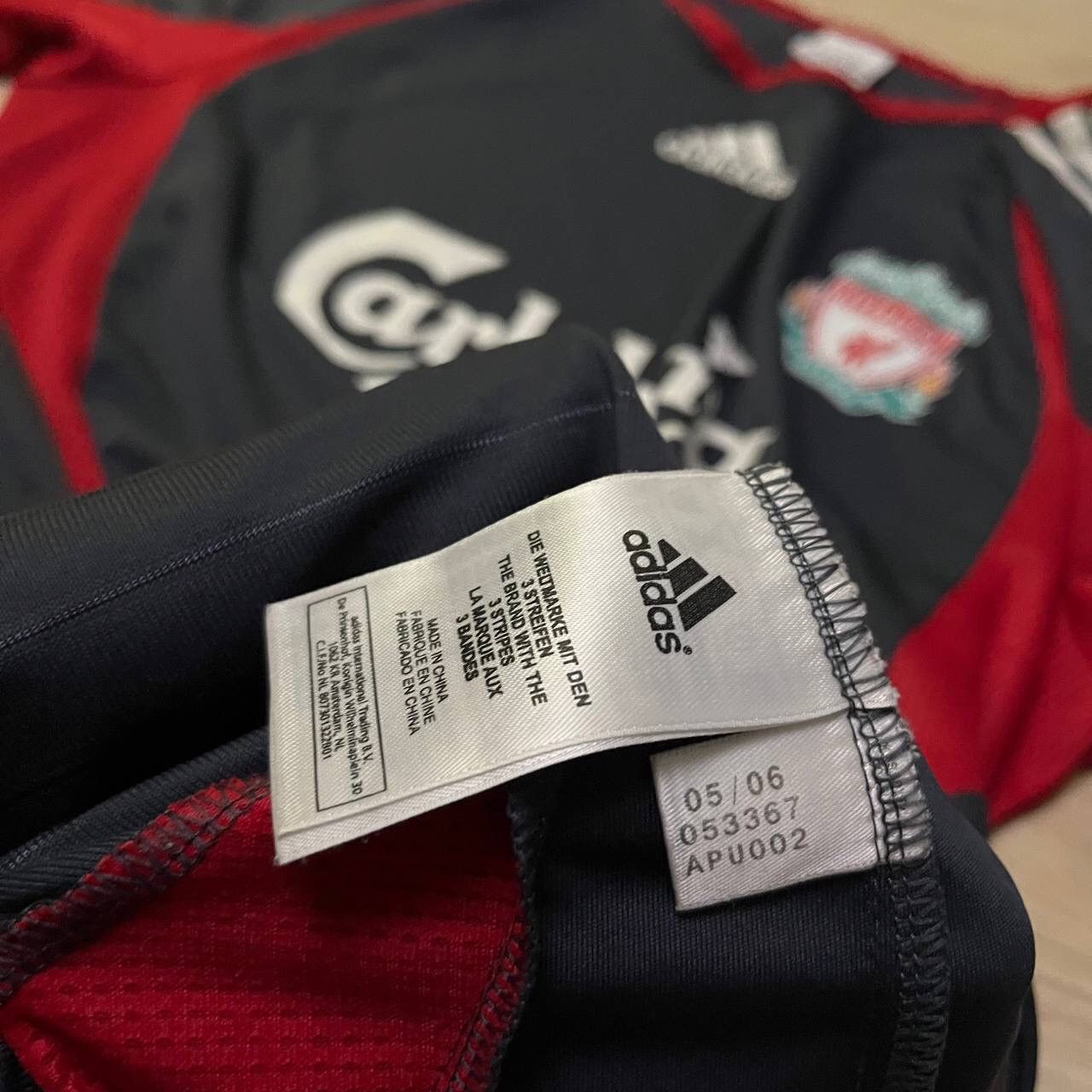 LIVERPOOL ADIDAS FORMOTION 2006/07 FOOTBALL TRAINING JERSEY