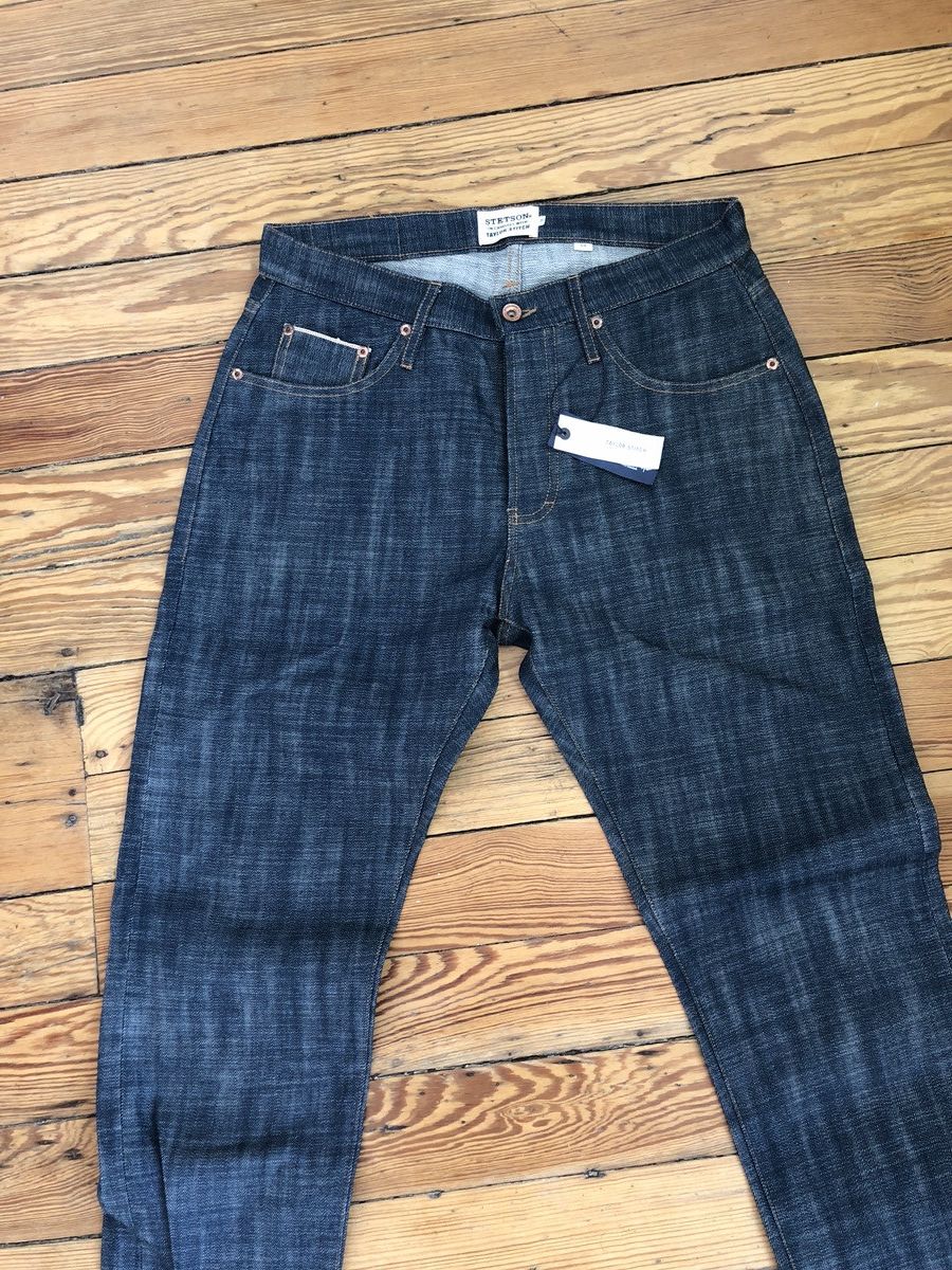 Stetson Taylor Stitch slim fit raw denim