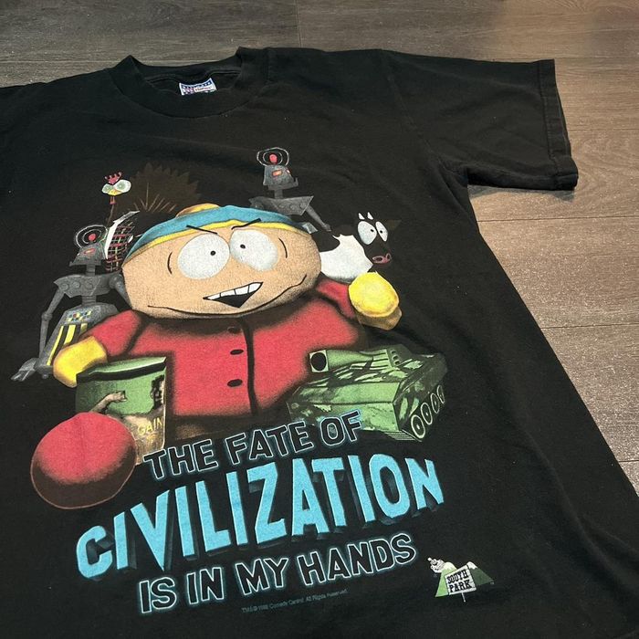 Vintage vintage South Park Cartman the fate of civilization t