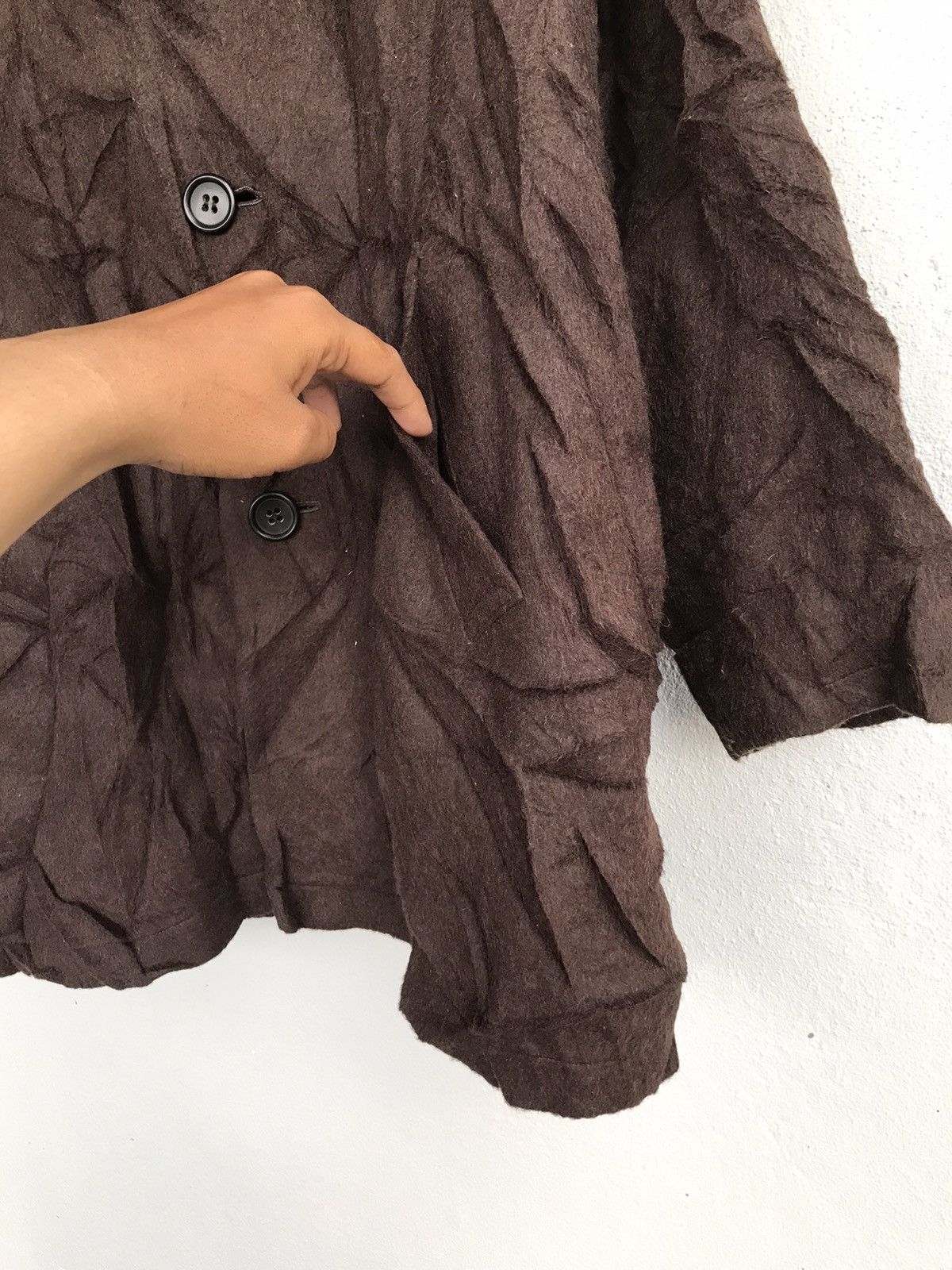 Vintage × Yohji Yamamoto ‼️LAST DROP‼️ Archival Yohji Yamamoto Ys Wool Jacket Size US L / EU 52-54 / 3 - 6 Thumbnail