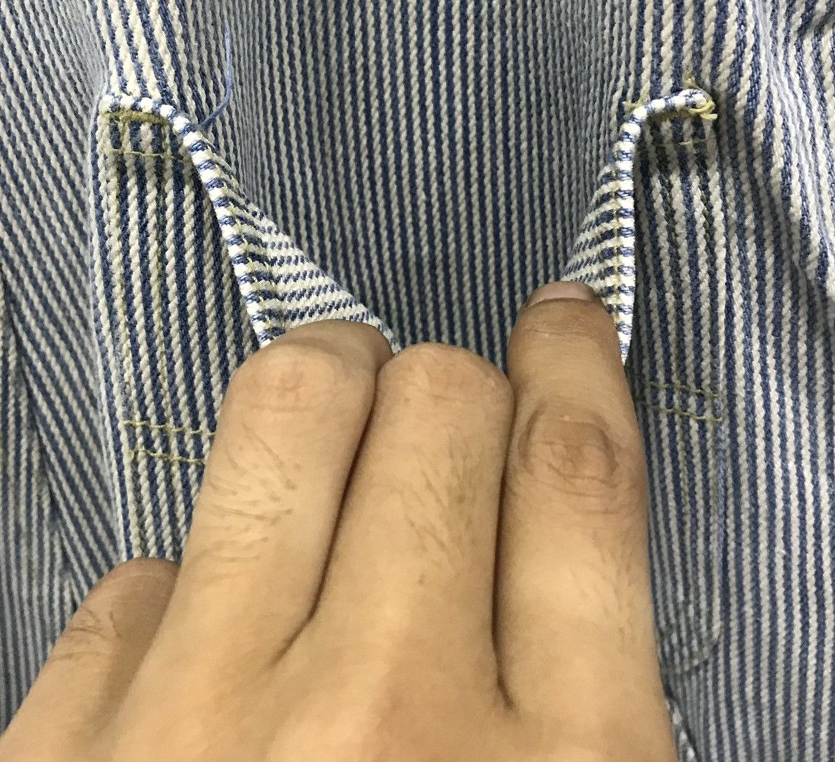 Japanese Brand MOUTH VALLEY OVERALLS Size US 32 / EU 48 - 9 Thumbnail