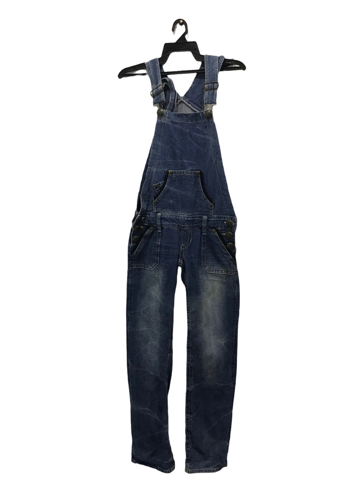 Japanese Brand THE PLSNTIFUL CREATION ASSURED JOY OVERALLS Size US 31 - 1 Thumbnail