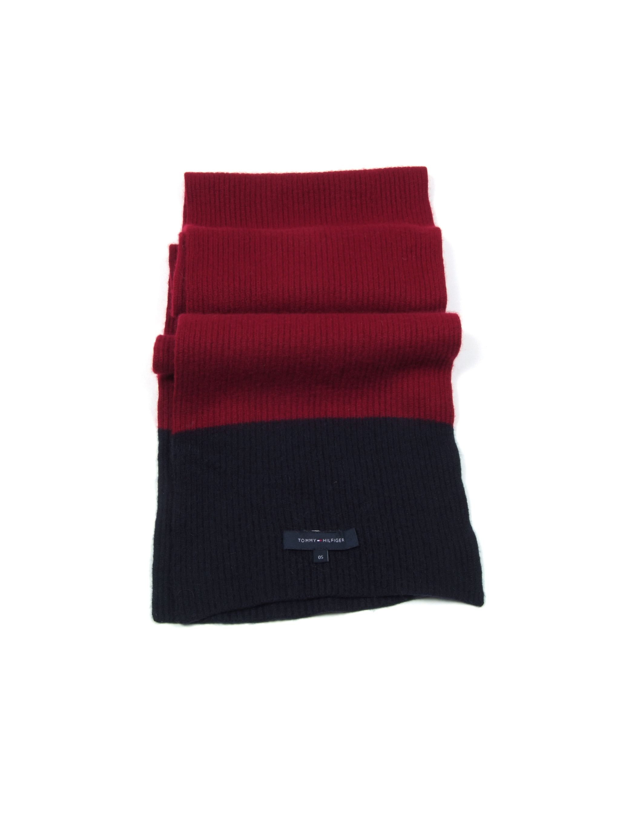 Gant × Polo Ralph Lauren × Tommy Hilfiger Tommy Hilfiger Soft Wool Scarf 63x10" Size ONE SIZE - 3 Thumbnail