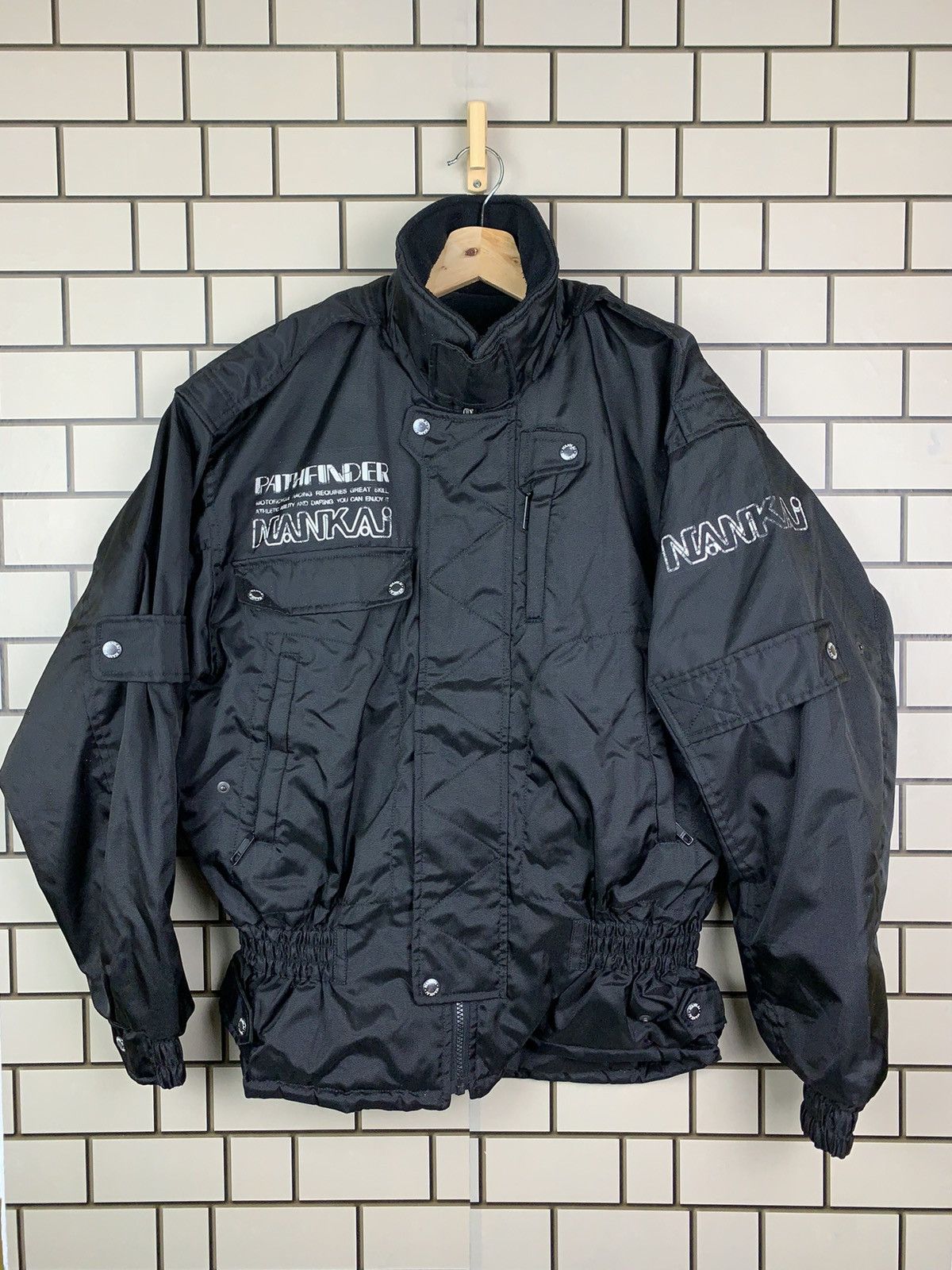 Sports Specialties Vintage Racing Sport Nankai Pathfinder Bomber Jacket Size US M / EU 48-50 / 2 - 1 Thumbnail
