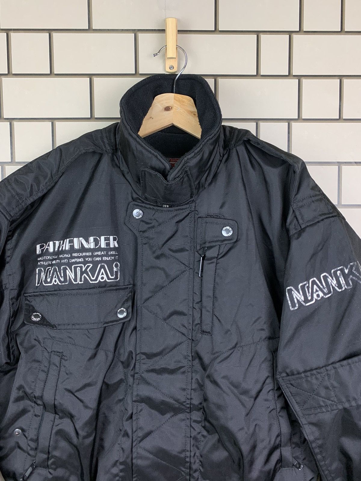 Sports Specialties Vintage Racing Sport Nankai Pathfinder Bomber Jacket Size US M / EU 48-50 / 2 - 2 Thumbnail