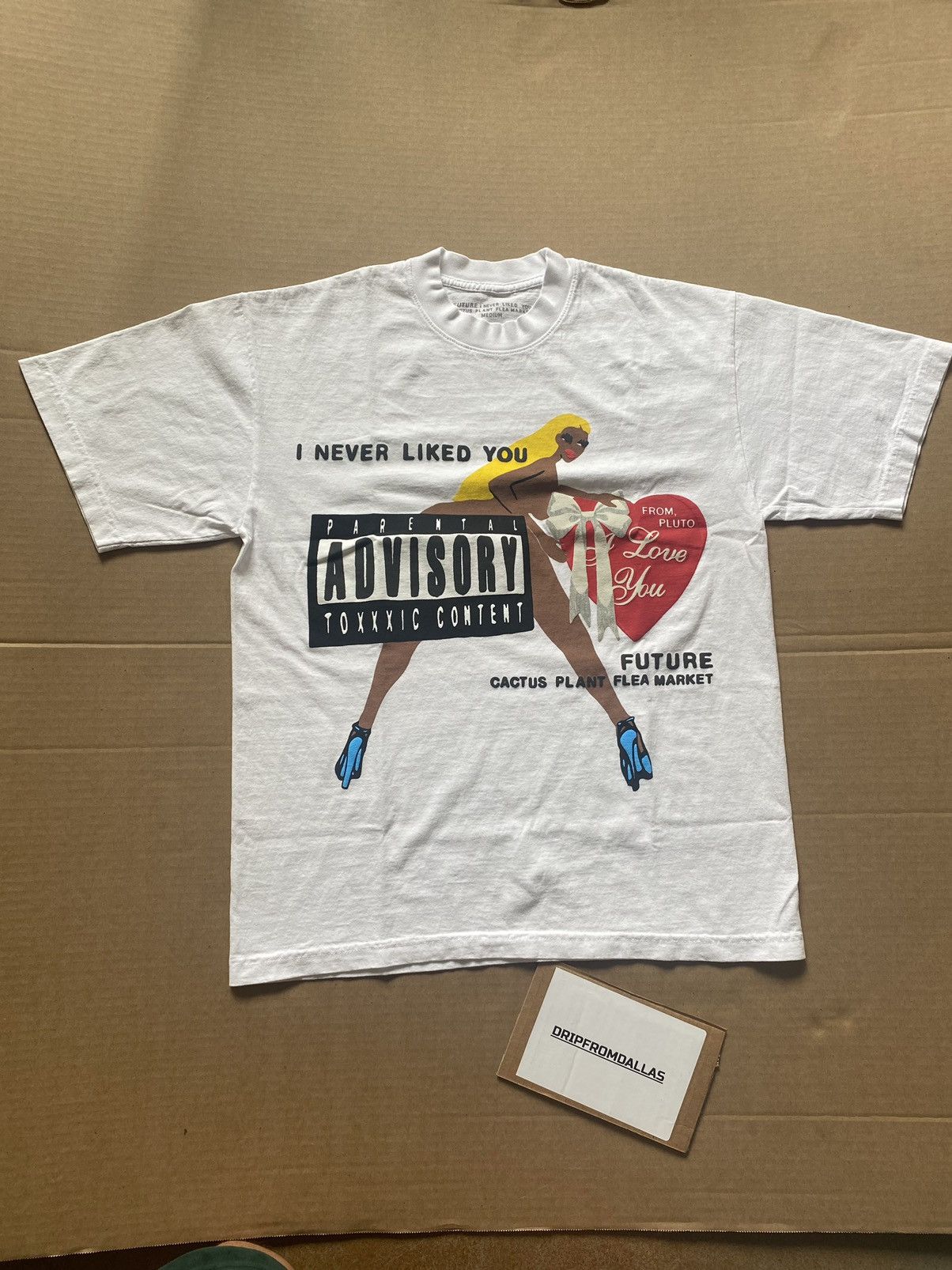 Cactus Plant Flea Market × Future Future x CPFM I Never Liked You 