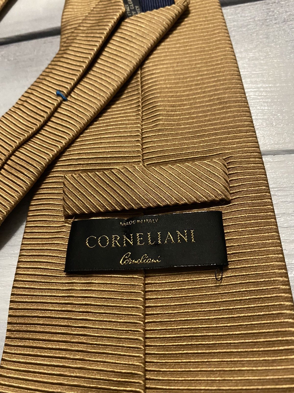Corneliani Rare Luxury Corneliani Tie All Silk Size ONE SIZE - 4 Thumbnail